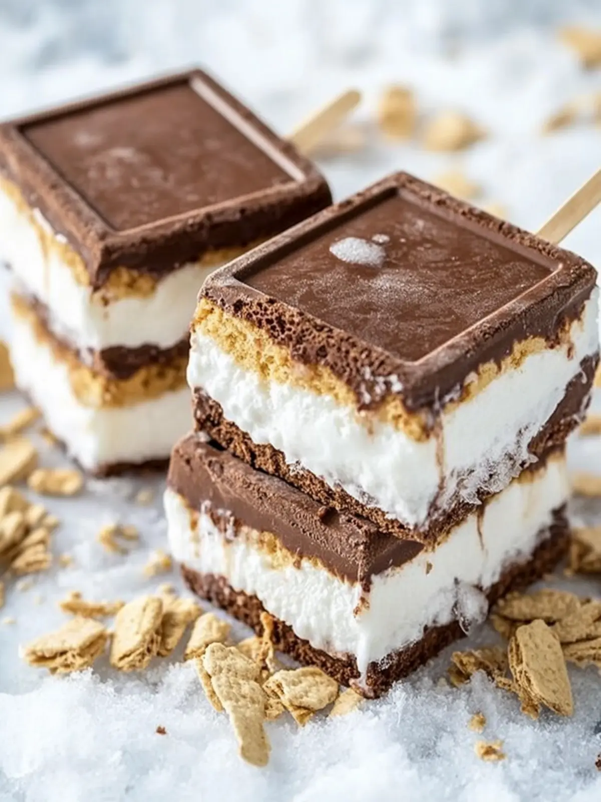 Irresistible Frozen S’mores Bars for Ultimate Summer Bliss 4 Frozen S’mores