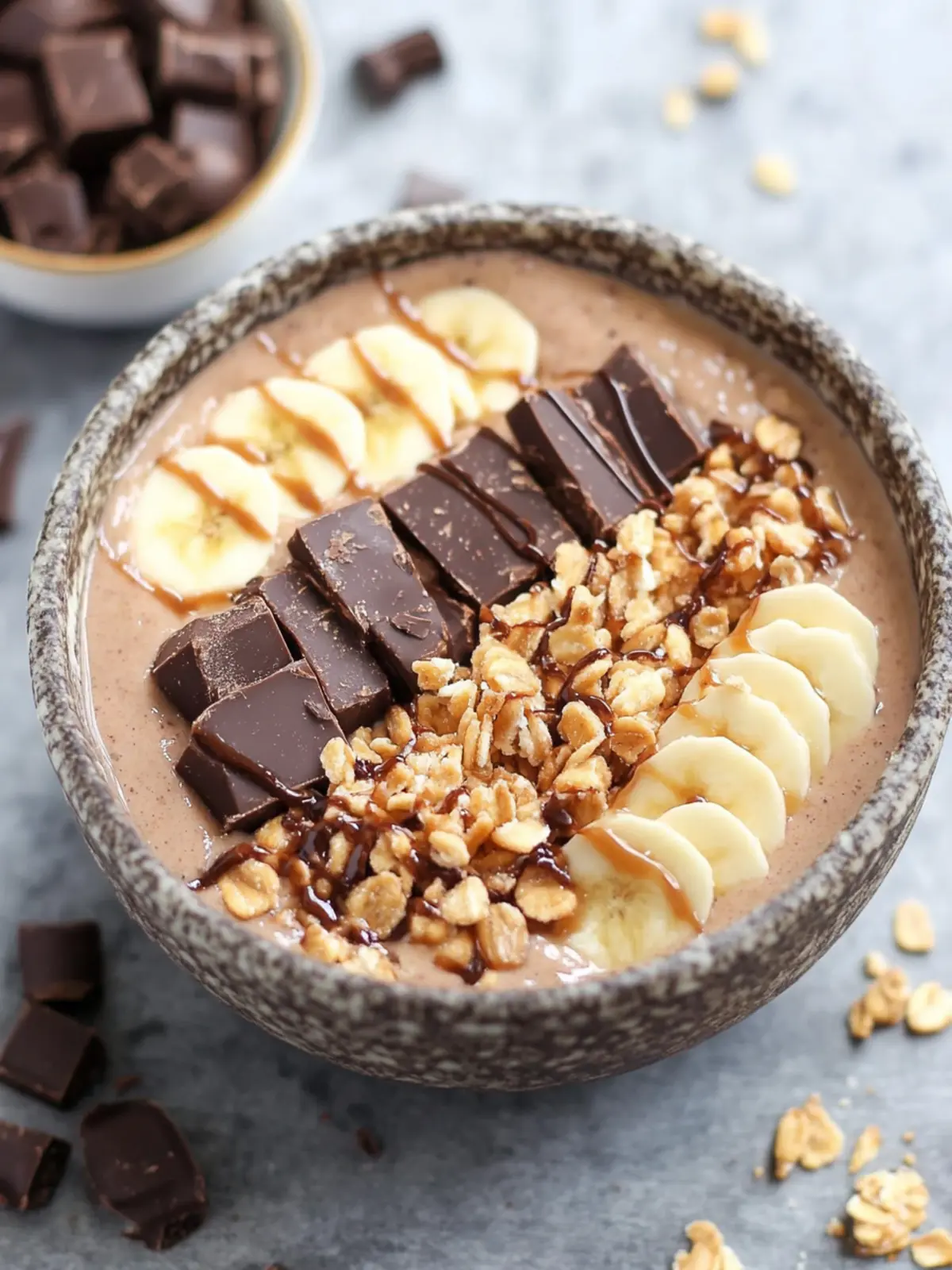 Indulge Guilt-Free with a Creamy Snickers Smoothie Bowl 3 Creamy Snickers Smoothie Bowl