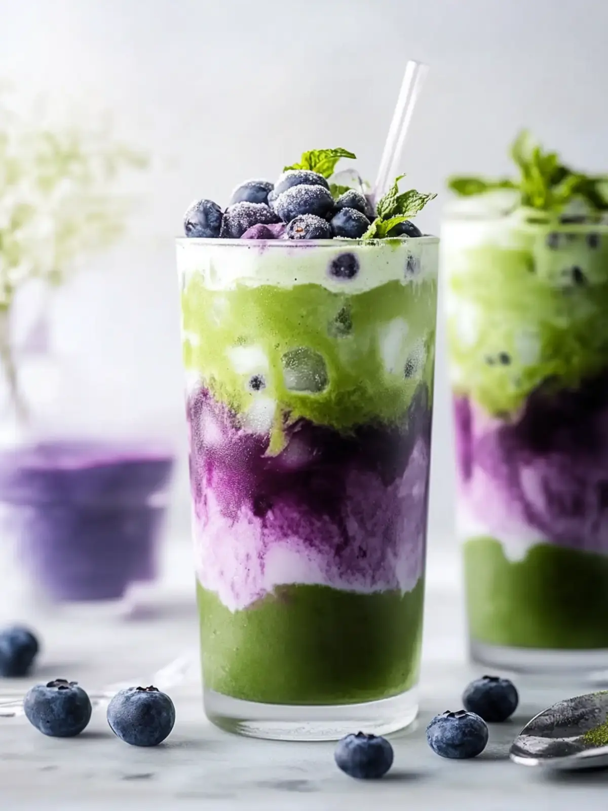 Energizing Iced Blueberry Matcha Latte for a Refreshing Boost 4 Iced Blueberry Matcha Latte