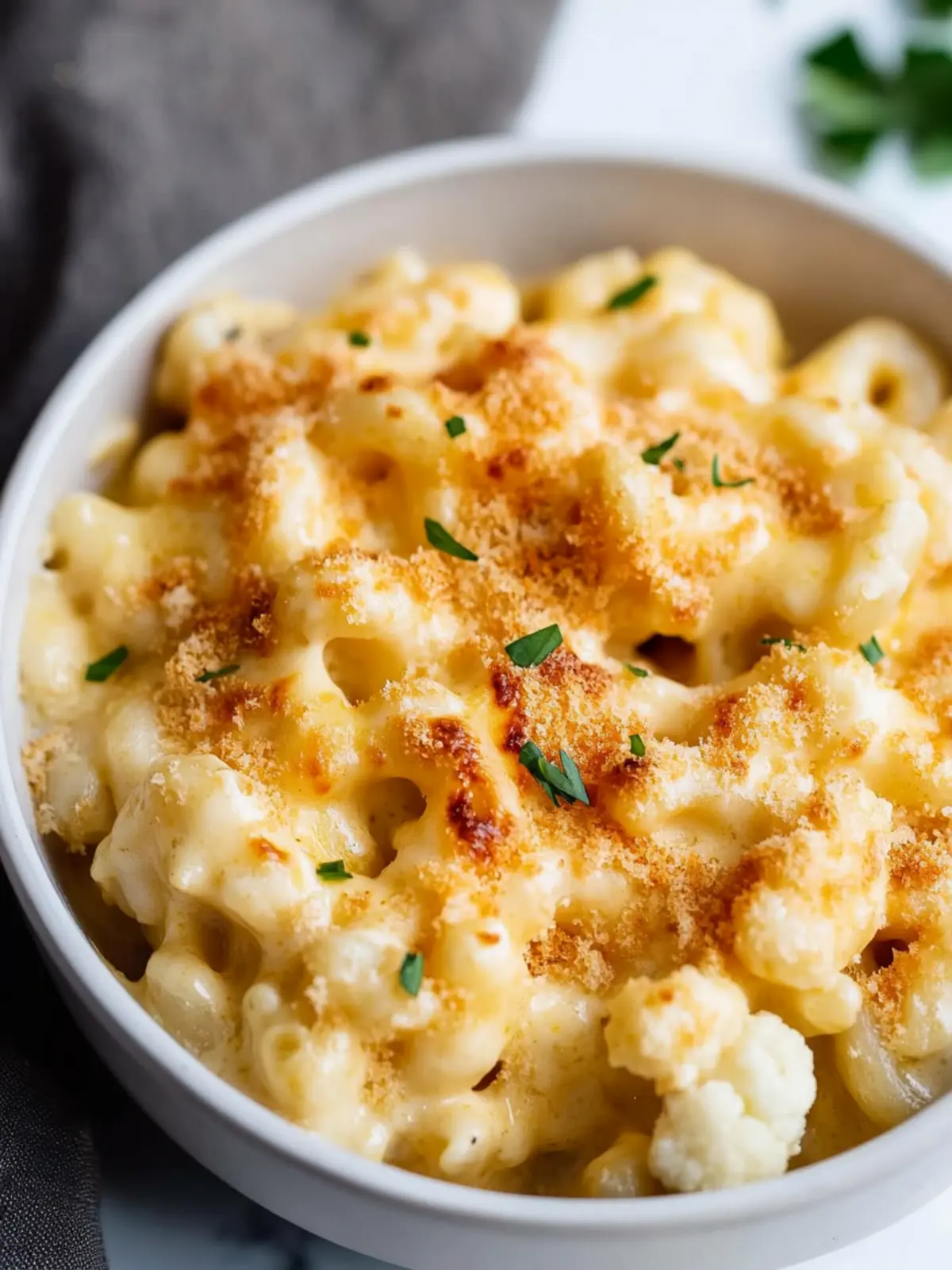Irresistible Cauliflower Mac and Cheese for Comfort Food Lovers 4 Cauliflower Mac and Cheese