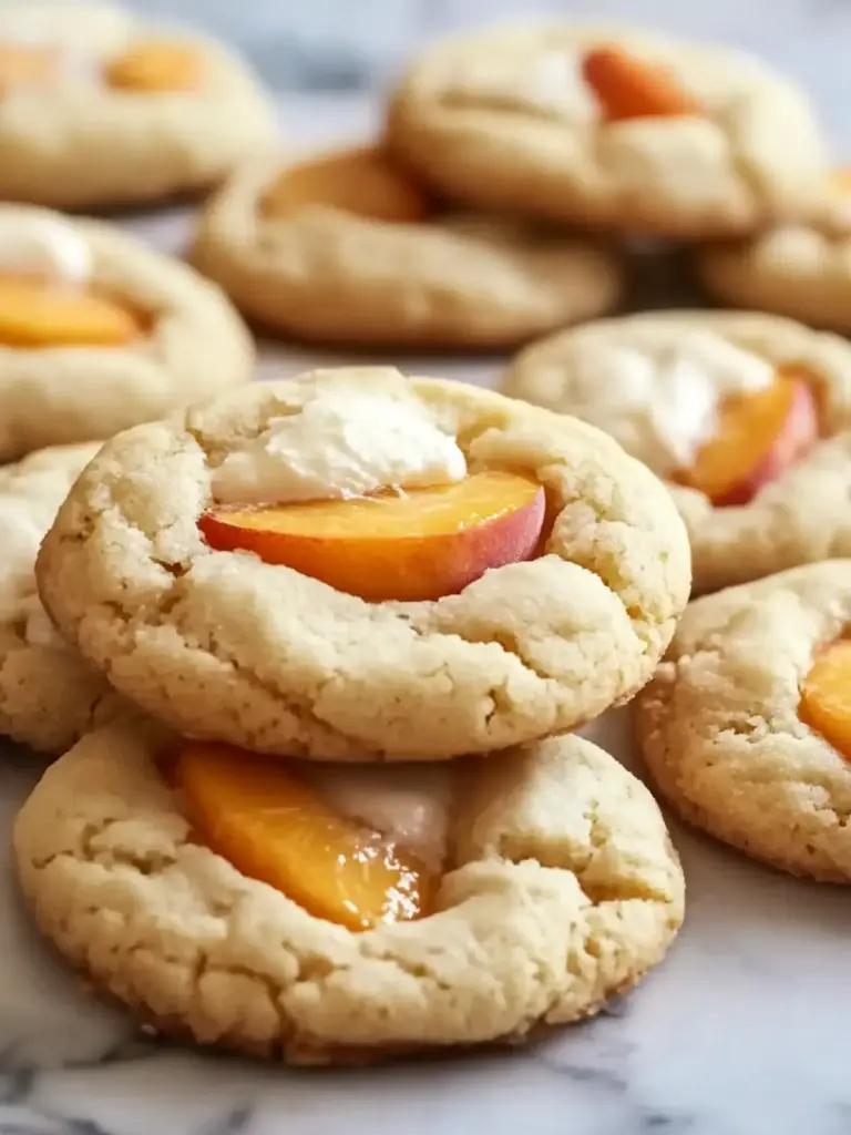 Peaches and Cream Cookies