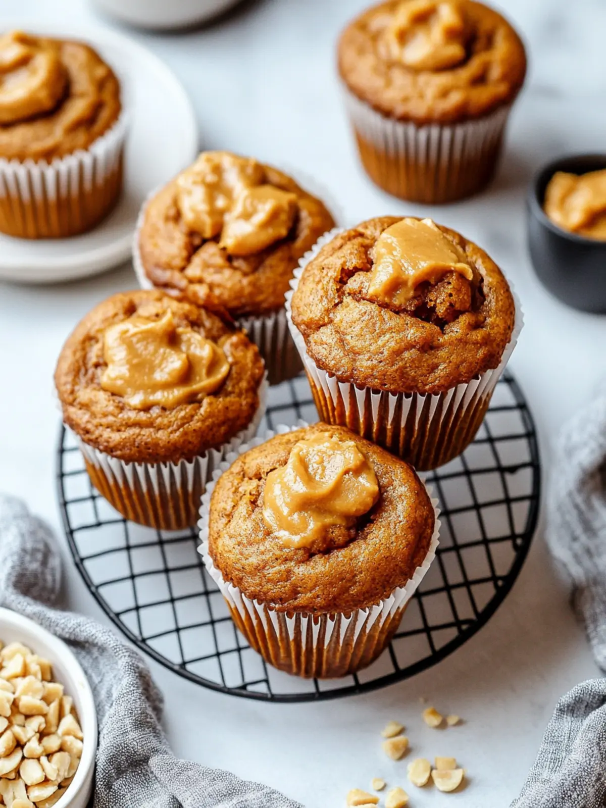 Peanut Butter Sweet Potato Muffins that Delight Everyone! 5 Peanut Butter Sweet Potato Muffins
