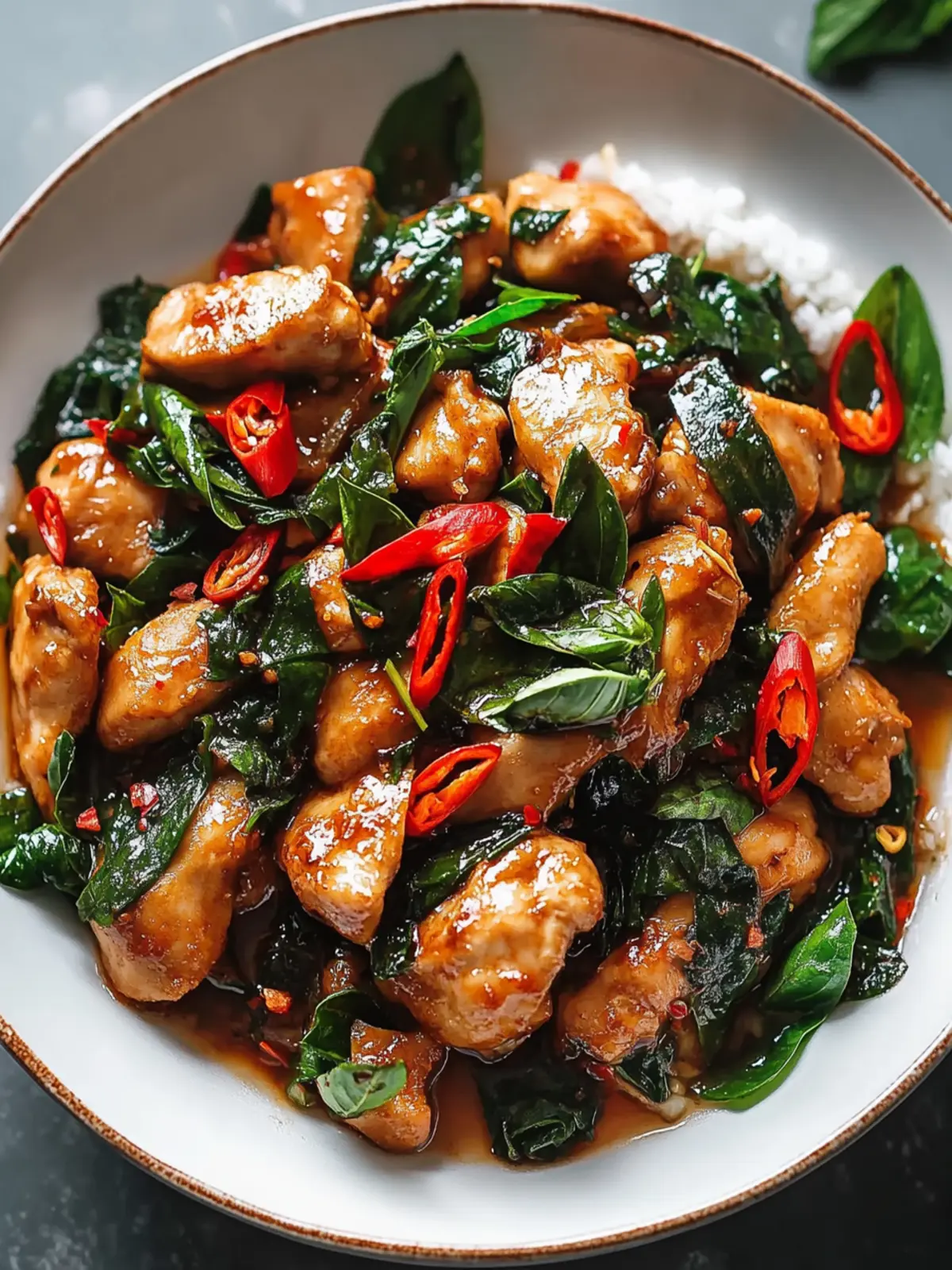 Thai Basil Chicken Stir-Fry: Bold Flavors for Home Cooks 3 Thai Basil Chicken