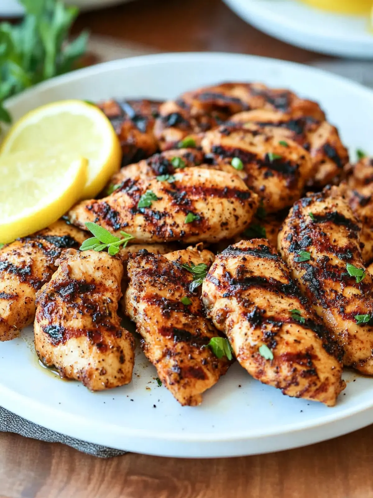Savor Juicy Grilled Chicken Tenderloins in Just 4 Minutes 4 Grilled Chicken Tenderloins