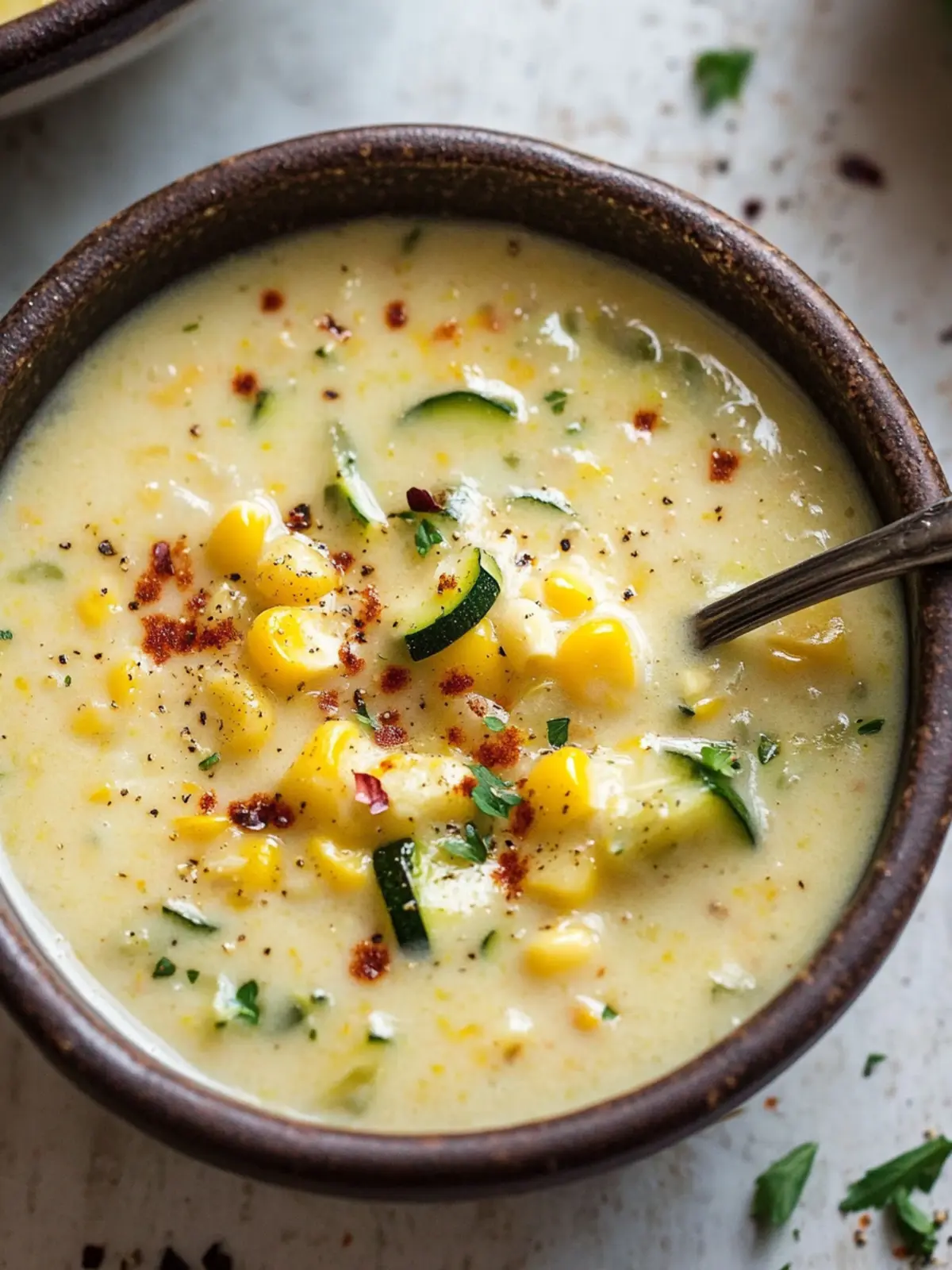 Delicious Summer Corn and Zucchini Chowder Recipe to Love 2 Summer Corn and Zucchini Chowder