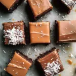 Indulge in Delicious Coconut Caramel Bars – No Bake Bliss 6 Coconut Caramel Bars