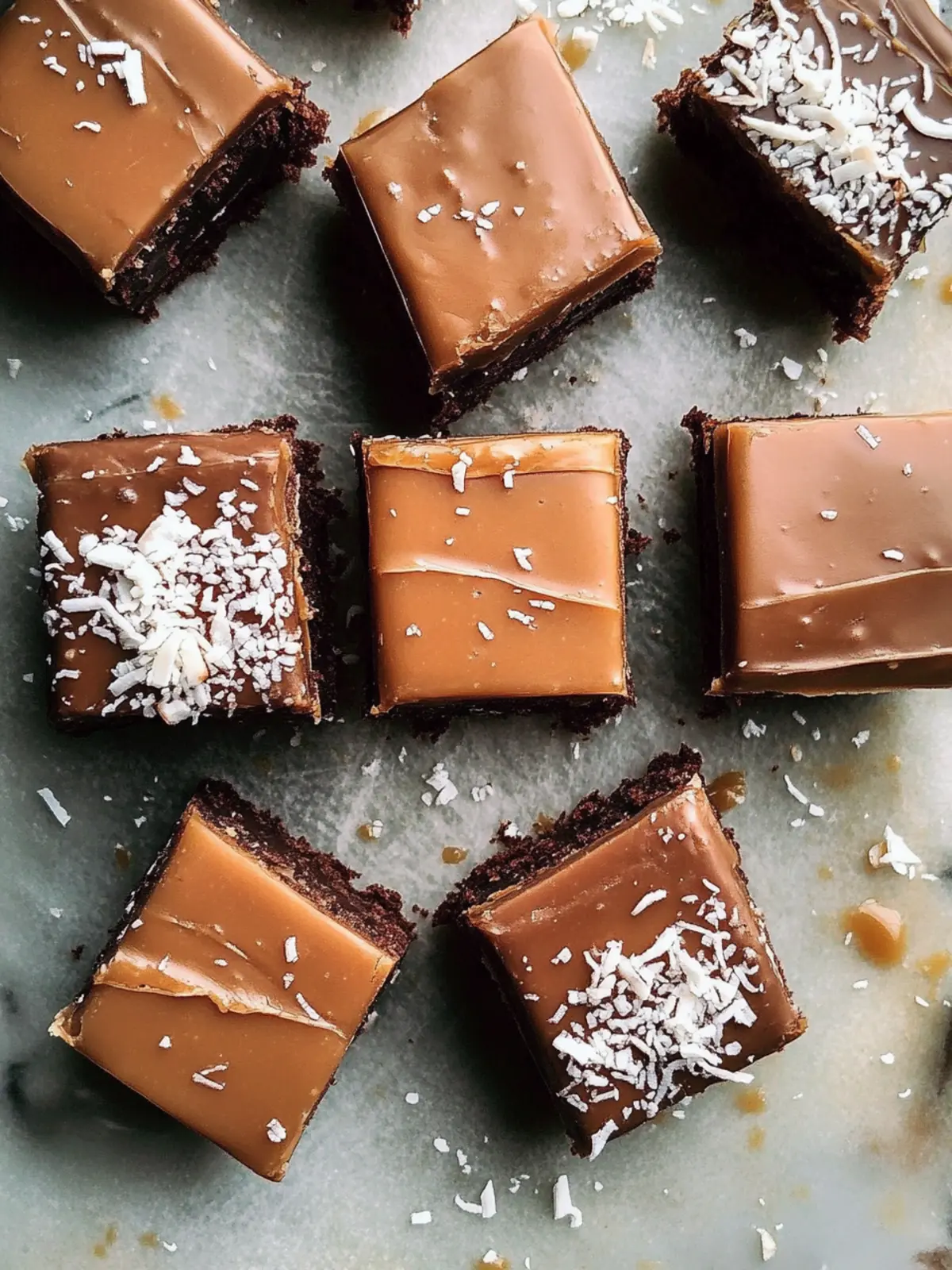 Indulge in Delicious Coconut Caramel Bars – No Bake Bliss 5 Coconut Caramel Bars