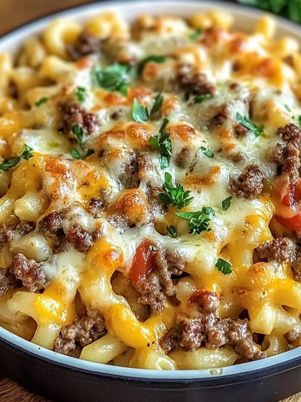 Keto Cheeseburger Cauliflower Mac: Comfort Food Made Guilt-Free 5 Keto Cheeseburger Cauliflower Mac