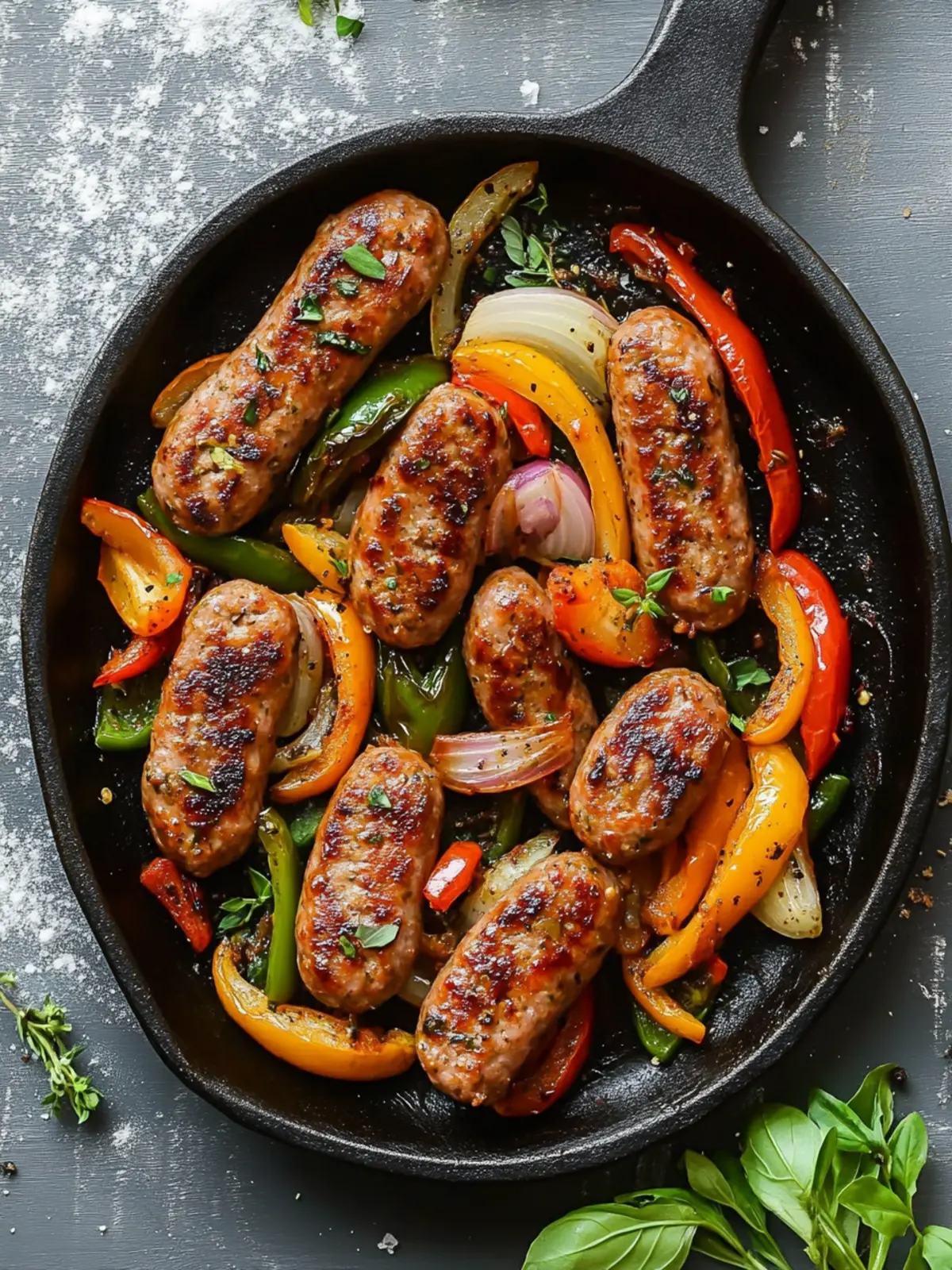 Savoring Italian Sausage Peppers and Onions in One Skillet 5 Italian Sausage Peppers and Onions