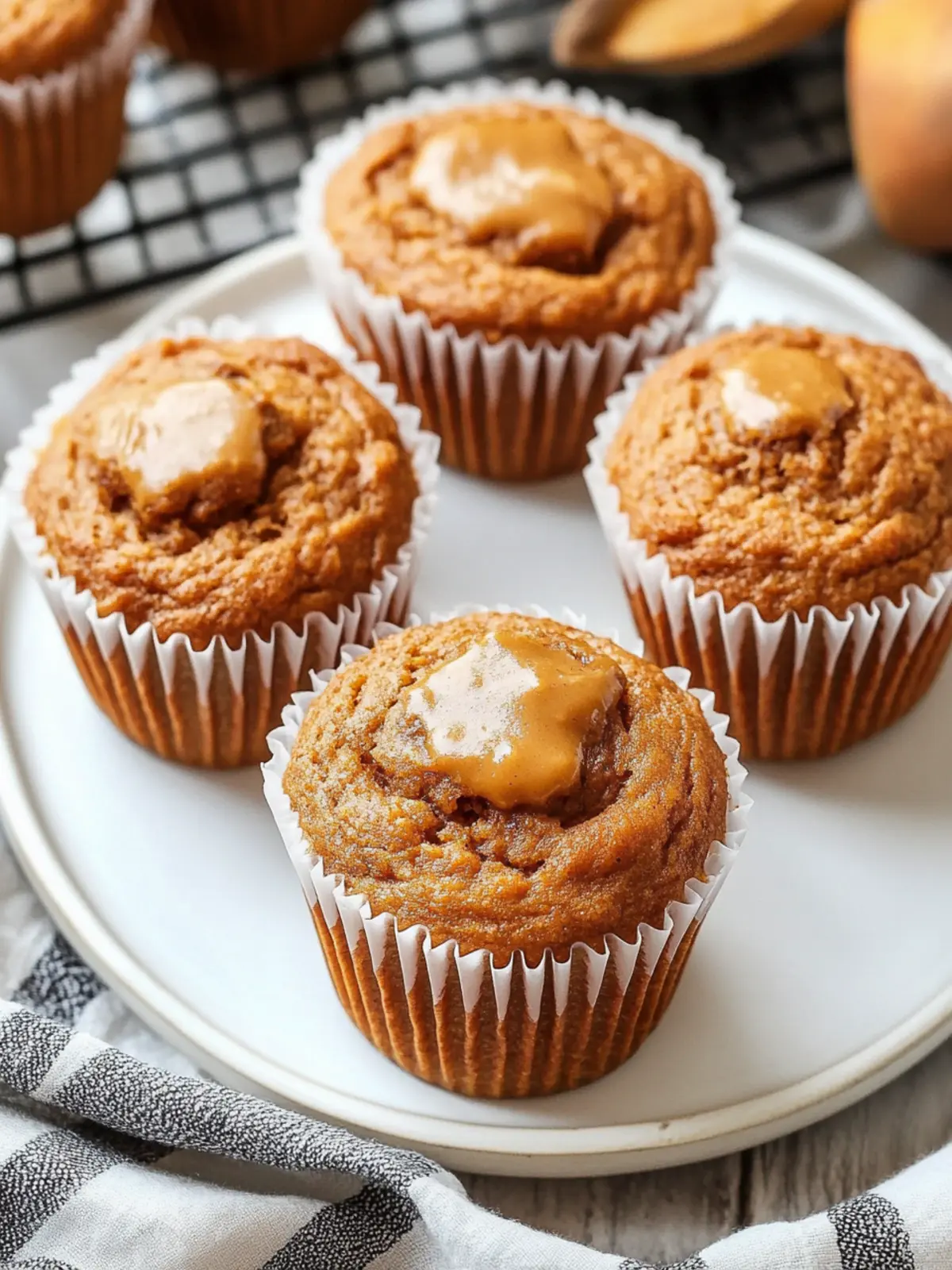 Peanut Butter Sweet Potato Muffins that Delight Everyone! 2 Peanut Butter Sweet Potato Muffins