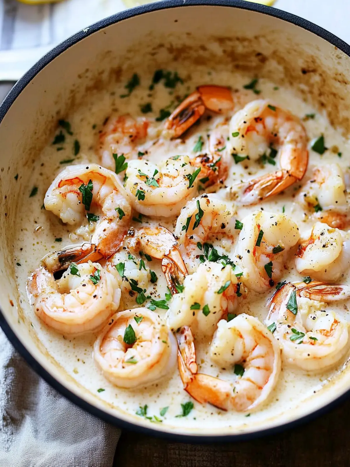 Garlic Shrimp in Coconut Milk: 20-Minute Tropical Bliss 3 Garlic Shrimp in Coconut Milk