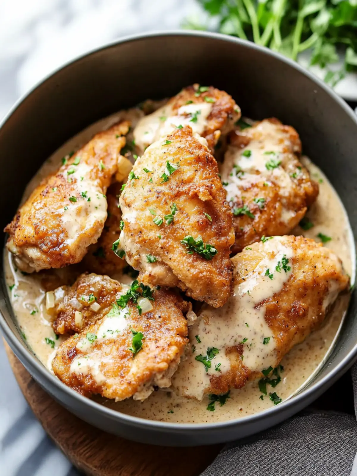 Sour Cream and Onion Chicken in 30 Minutes or Less 4 Sour Cream and Onion Chicken