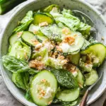 Crispy Cucumber Caesar Salad with Crunchy Bacon Delight 8 Cucumber Caesar Salad