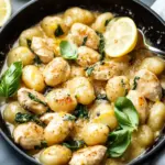 Creamy Lemon Chicken Gnocchi: A 30-Minute Comfort Meal 6 Lemon Chicken Gnocchi
