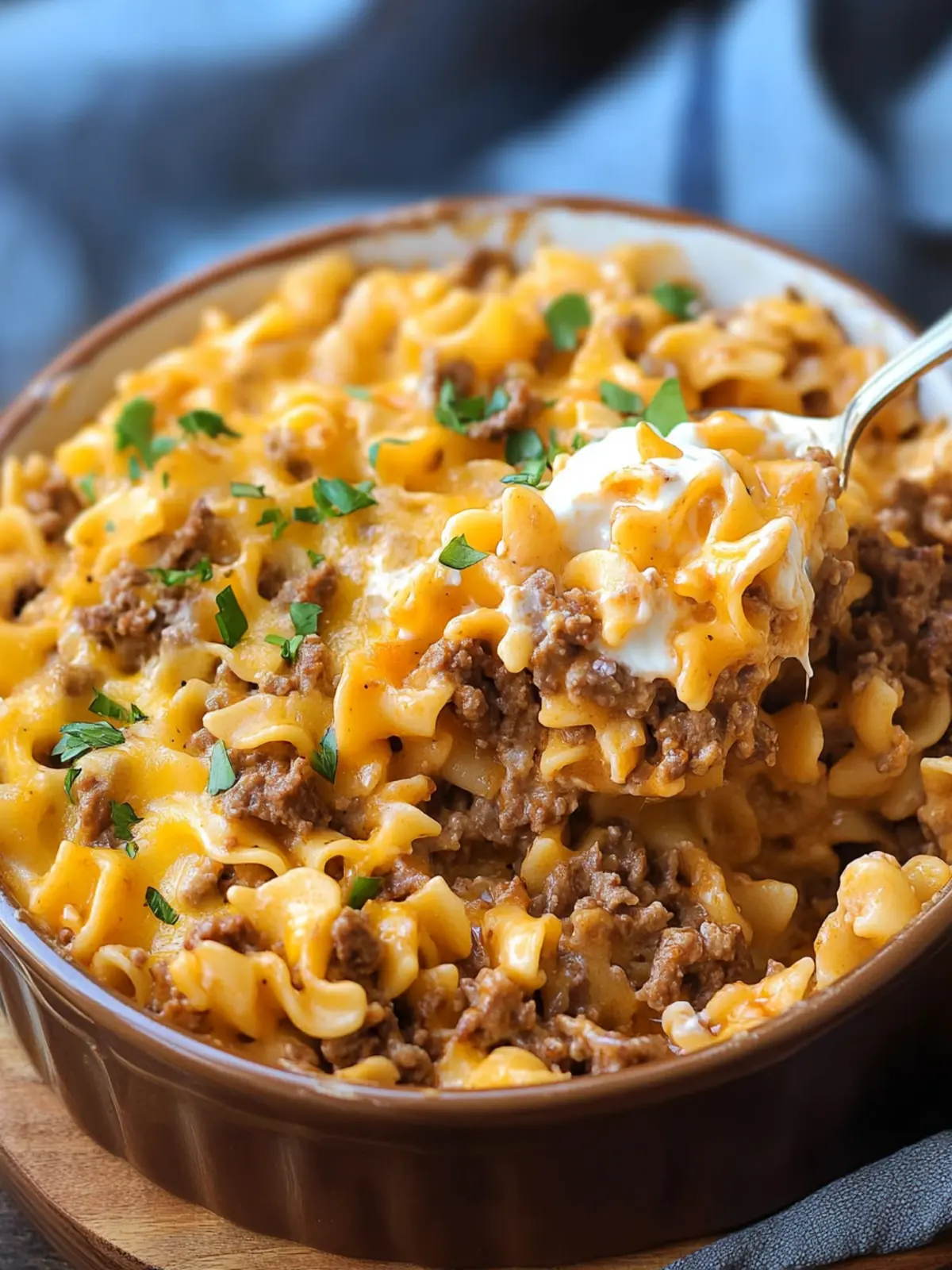 Savory Sour Cream Beef Noodle Casserole for Cozy Nights 2 Sour Cream Beef Noodle Casserole