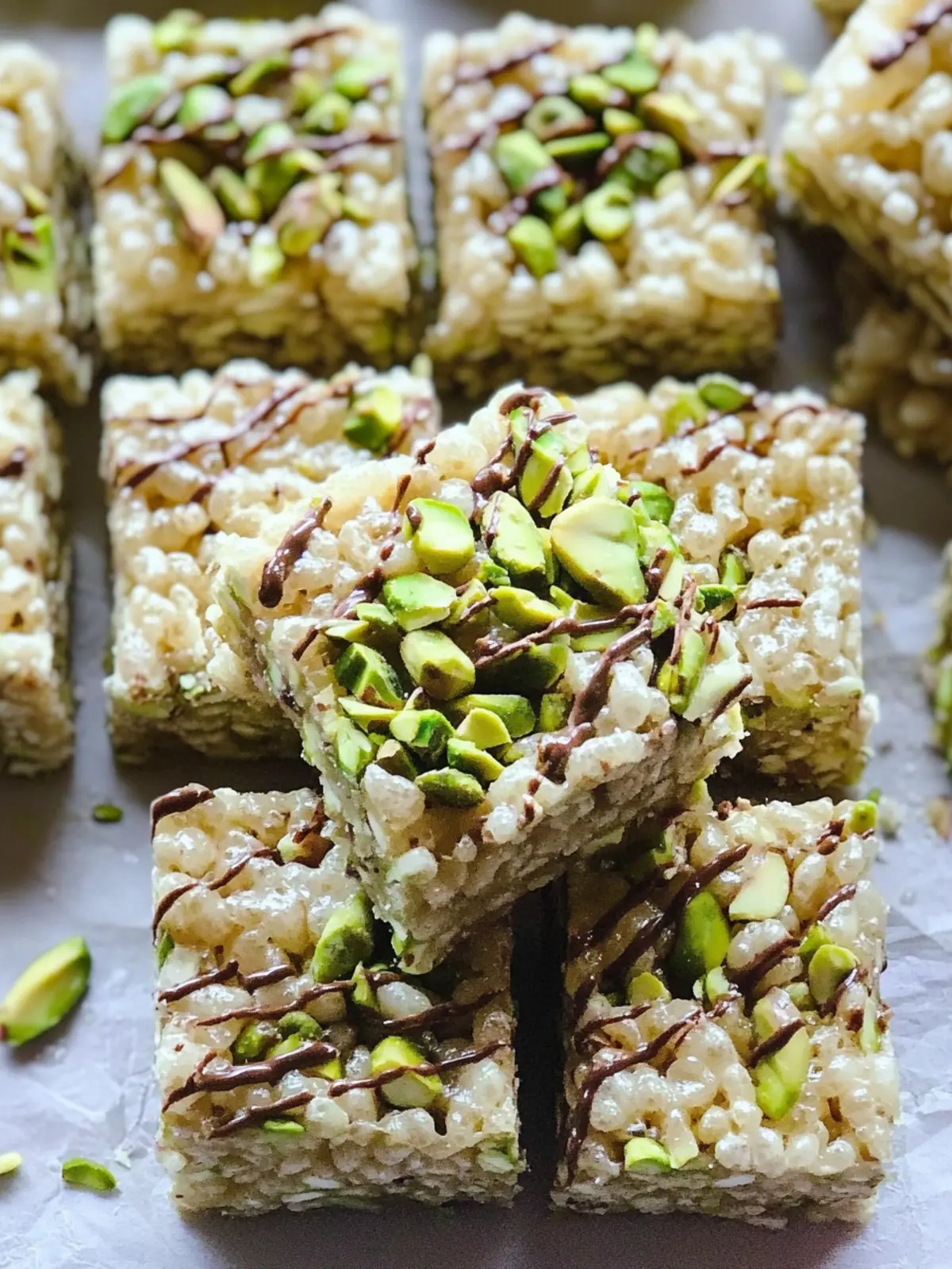 Pistachio and White Chocolate Rice Krispies Treats You’ll Love 5 Pistachio and White Chocolate Rice Krispies Treats