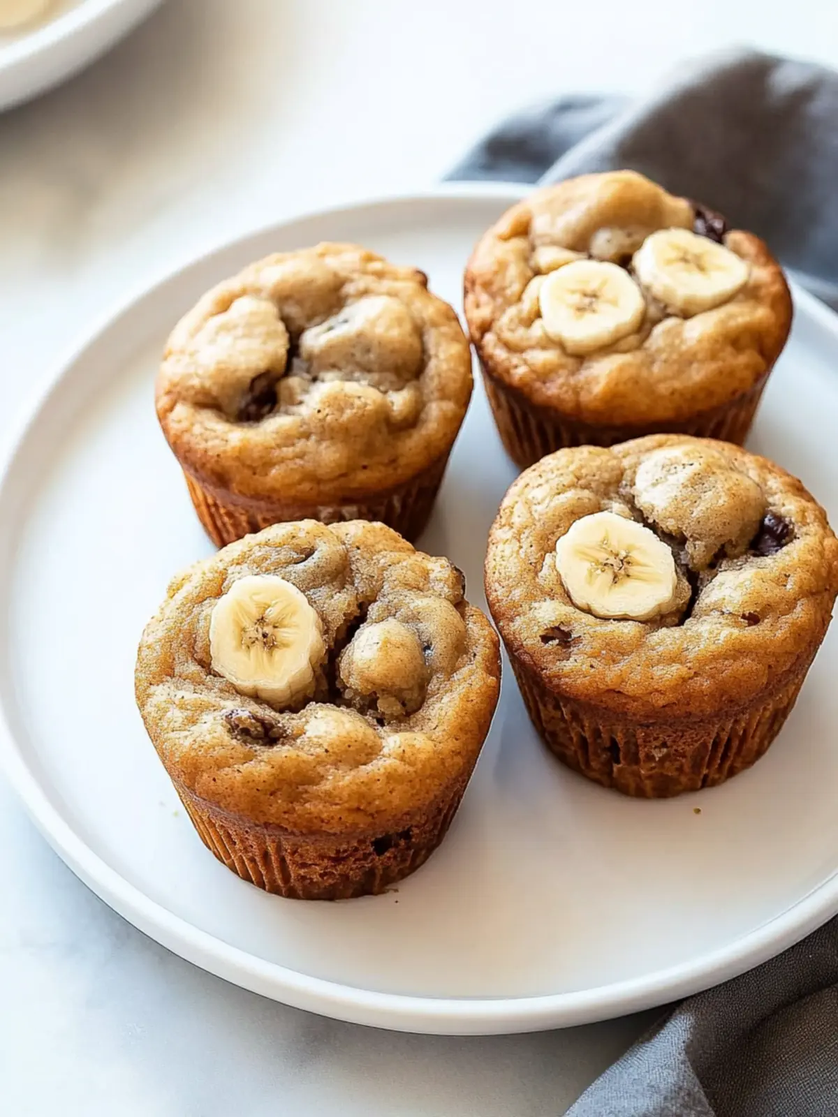 Peanut Butter Banana Muffins for Guilt-Free Indulgence 4 Peanut Butter Banana Muffins