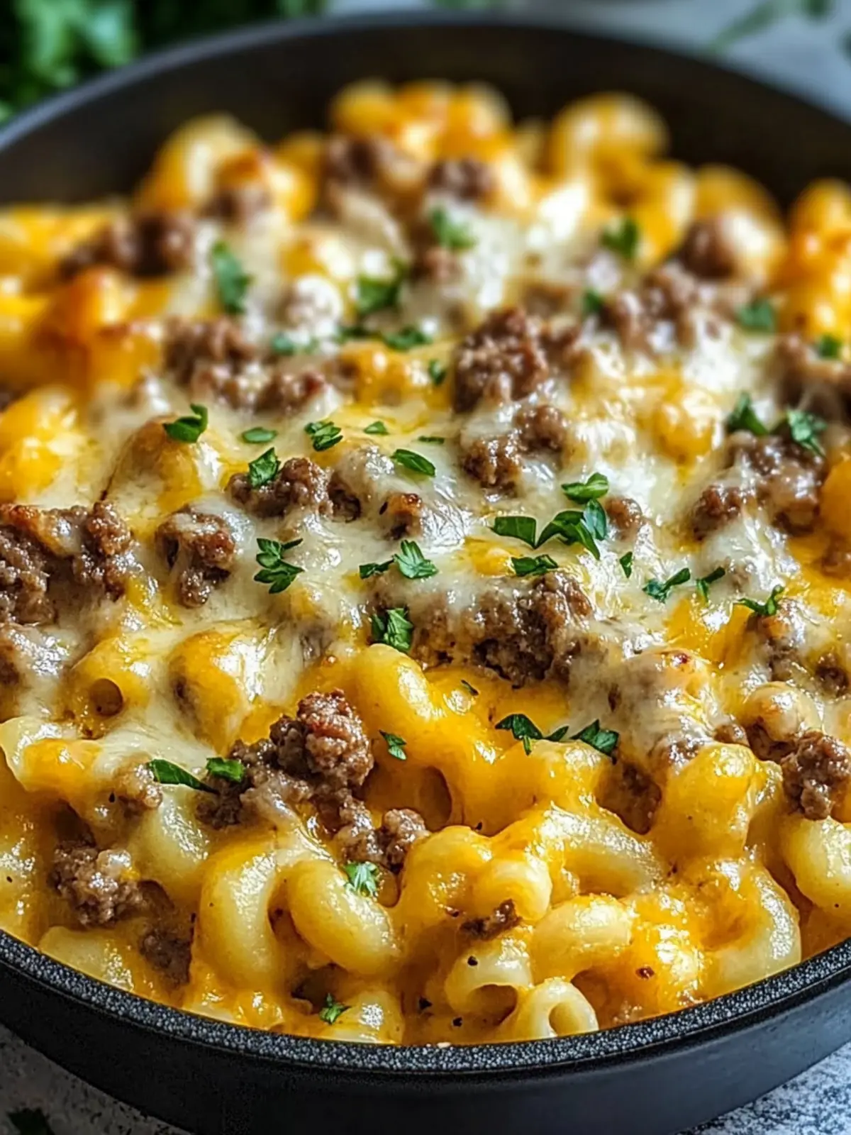 Keto Cheeseburger Cauliflower Mac: Comfort Food Made Guilt-Free 4 Keto Cheeseburger Cauliflower Mac