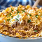 Savory Sour Cream Beef Noodle Casserole for Cozy Nights 6 Sour Cream Beef Noodle Casserole