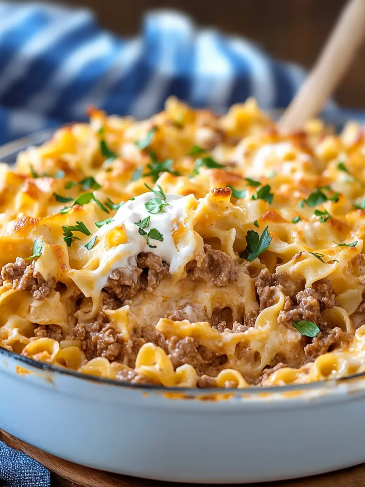 Savory Sour Cream Beef Noodle Casserole for Cozy Nights 5 Sour Cream Beef Noodle Casserole