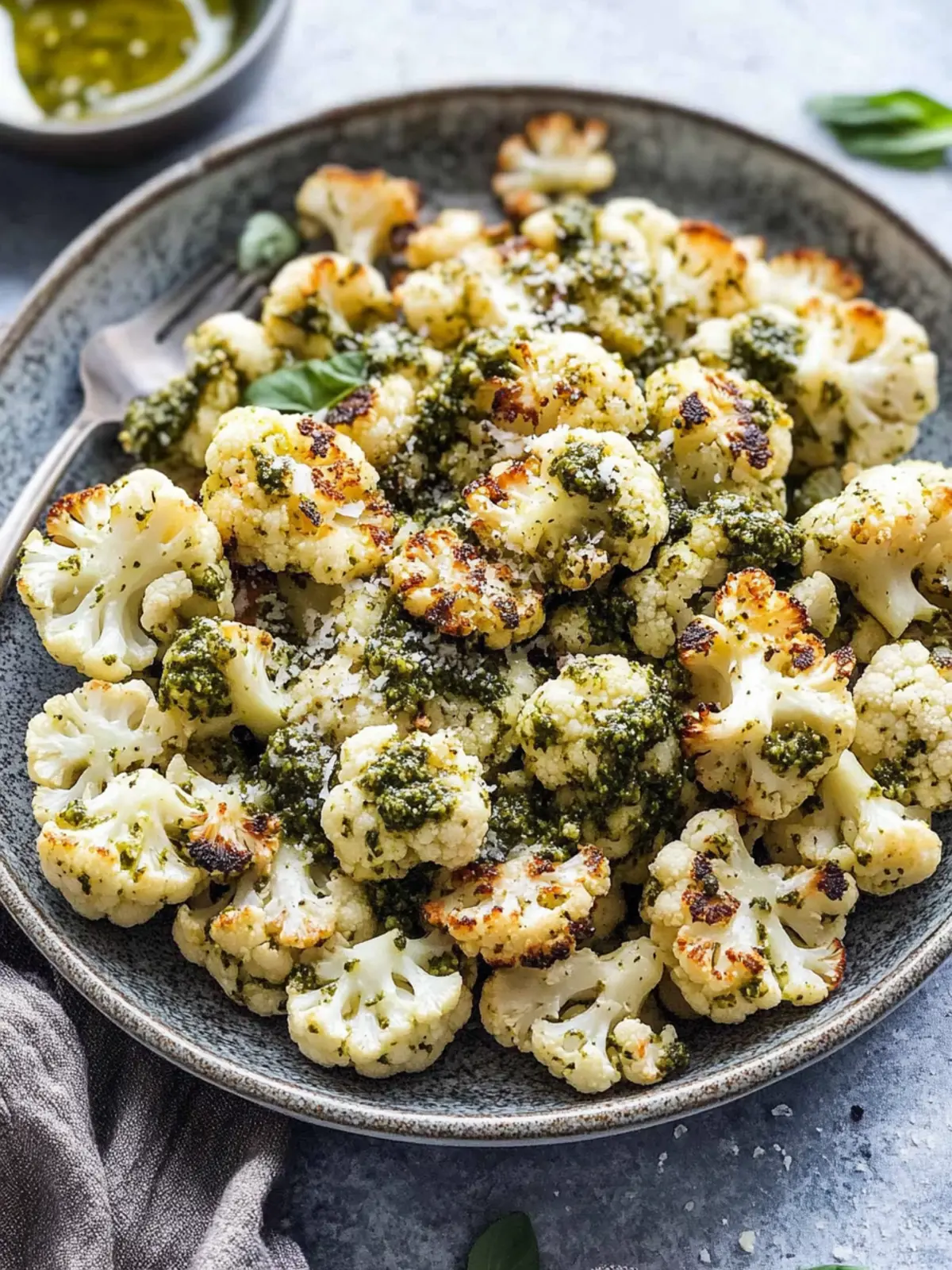 Parmesan Pesto Roasted Cauliflower: A Flavor-Packed Delight 3 Parmesan Pesto Roasted Cauliflower