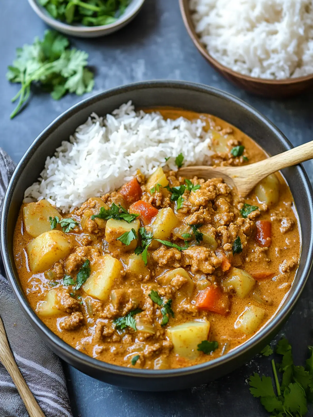 Creamy Coconut Ground Turkey Potato Curry for Cozy Nights 2 Creamy Coconut Ground Turkey Potato Curry