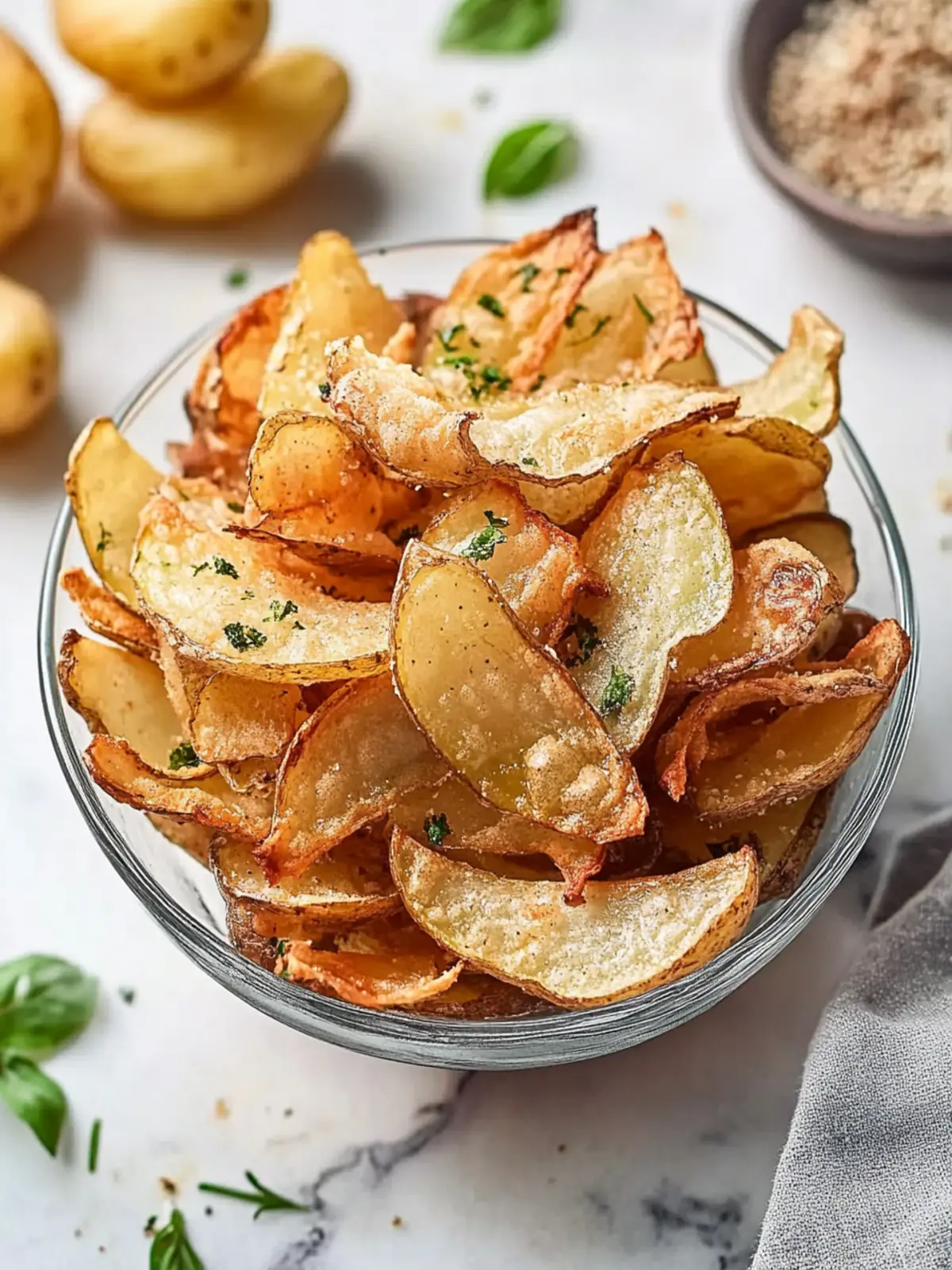 Crispy Air Fryer Potato Peels for the Perfect Guilt-Free Snack 4 Air Fryer Potato Peels