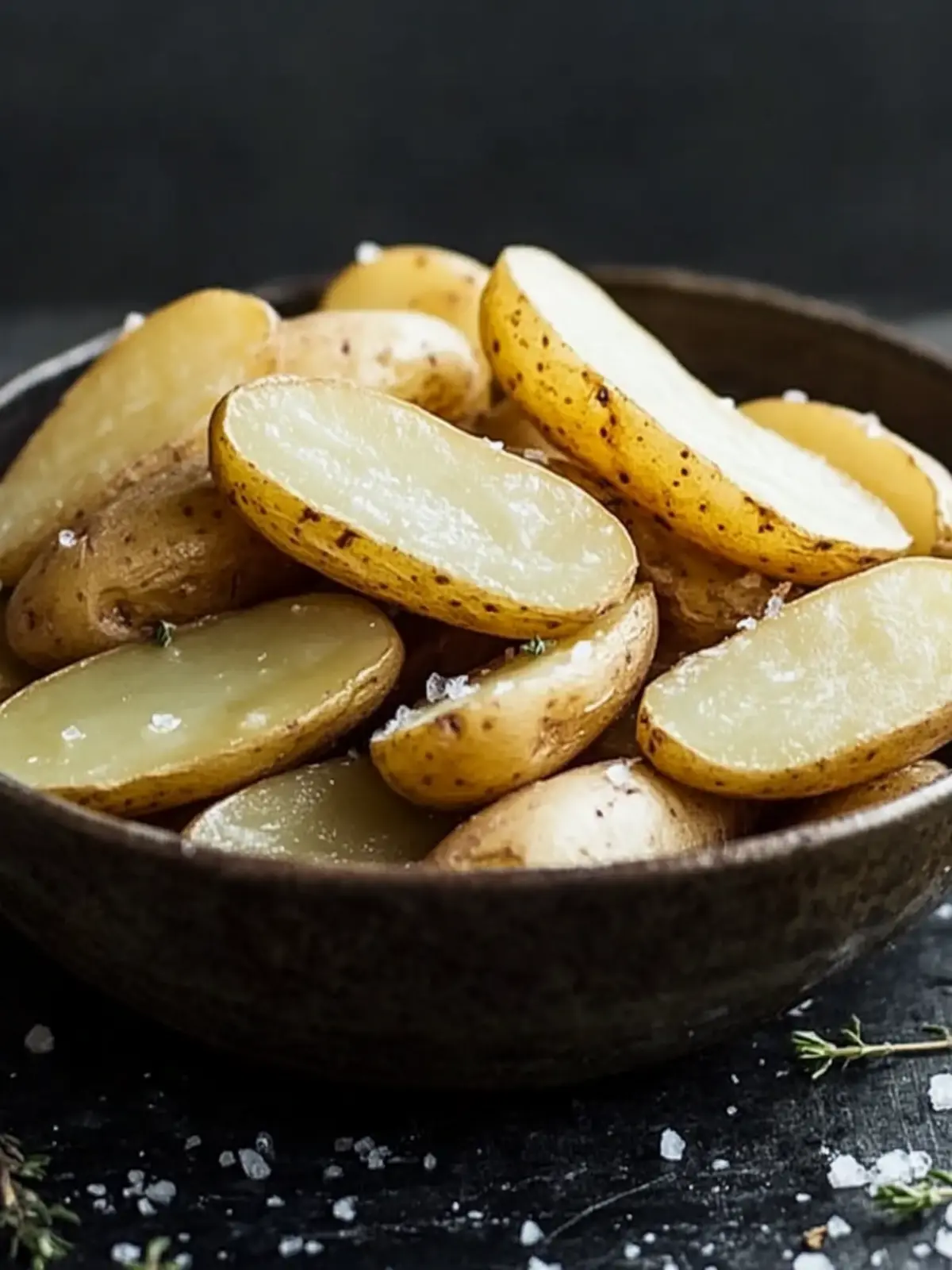 Savory Salt and Vinegar Fingerling Potatoes for a Flavor Punch 3 Salt and Vinegar Fingerling Potatoes