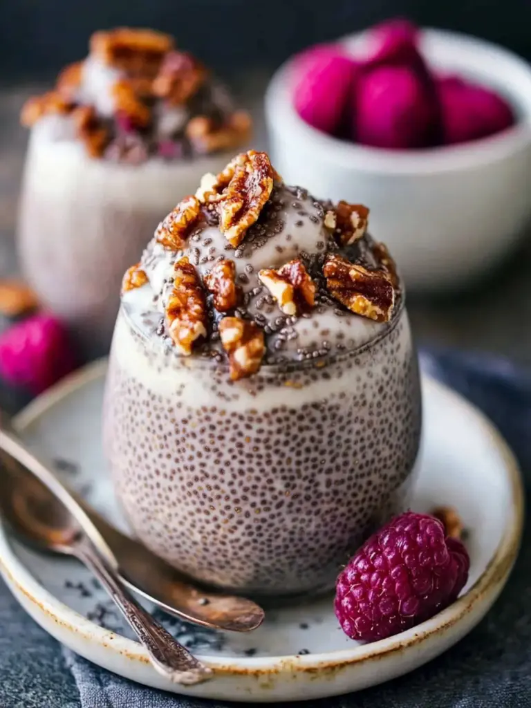 Sticky Bun Chia Seed Pudding