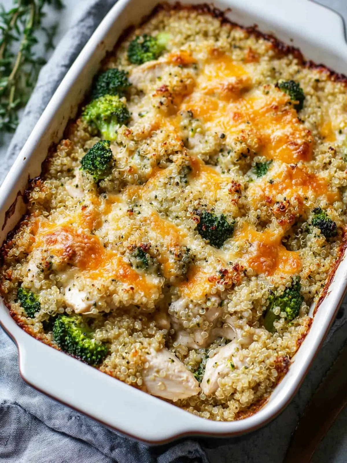 Cheesy Chicken and Broccoli Quinoa Bake for Cozy Nights 4 Cheesy Chicken and Broccoli Quinoa Bake