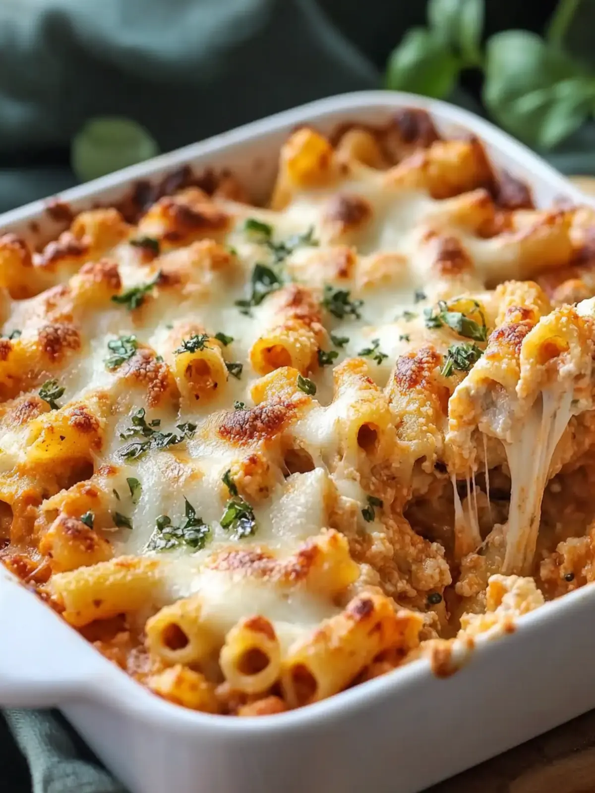 Delicious Healthy High Protein Cottage Cheese Baked Ziti 3 Healthy High Protein Cottage Cheese Baked Ziti