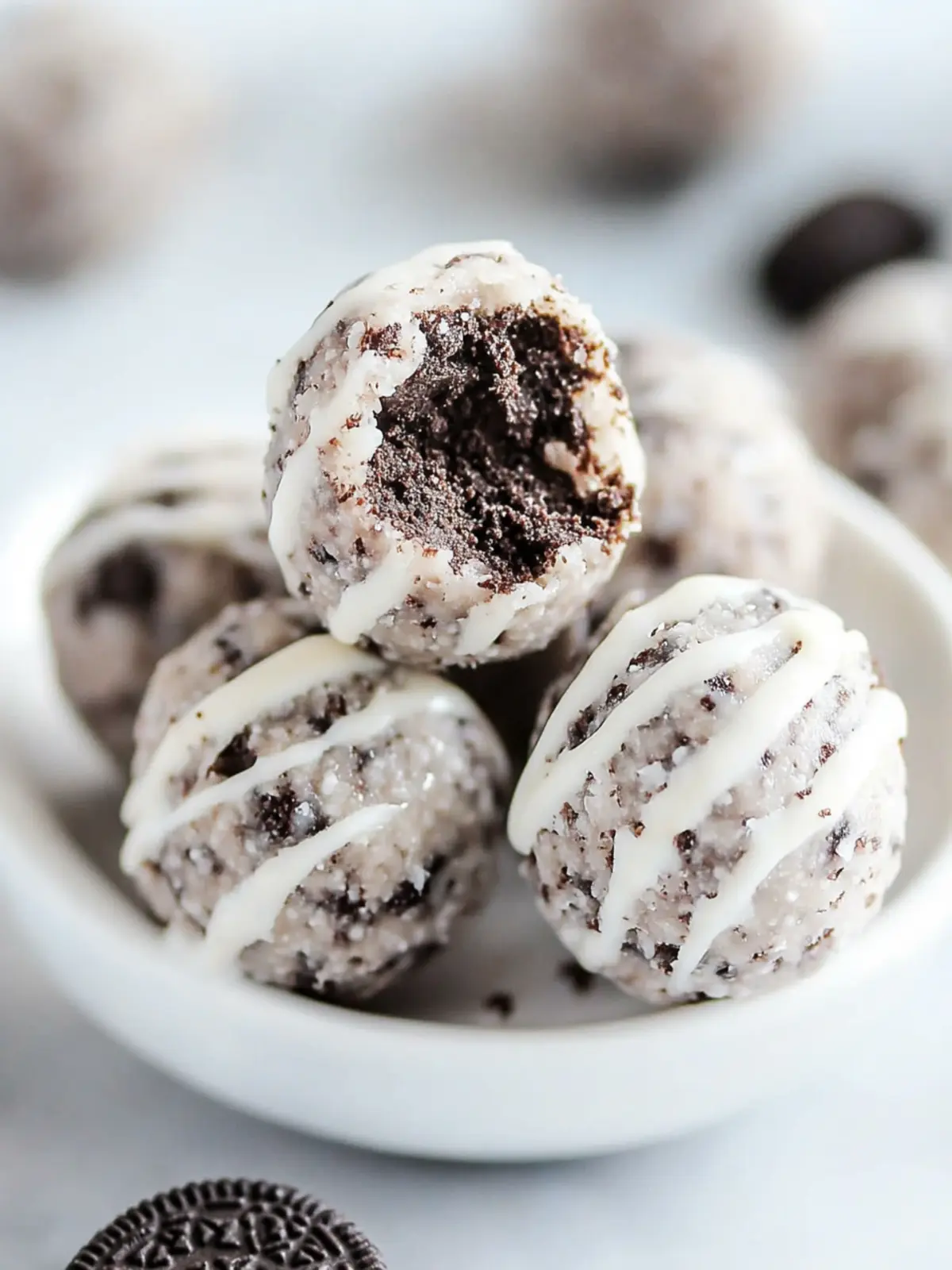 Oreo Protein Balls: Your Quick Guilt-Free Snack Fix 4 Oreo Protein Balls