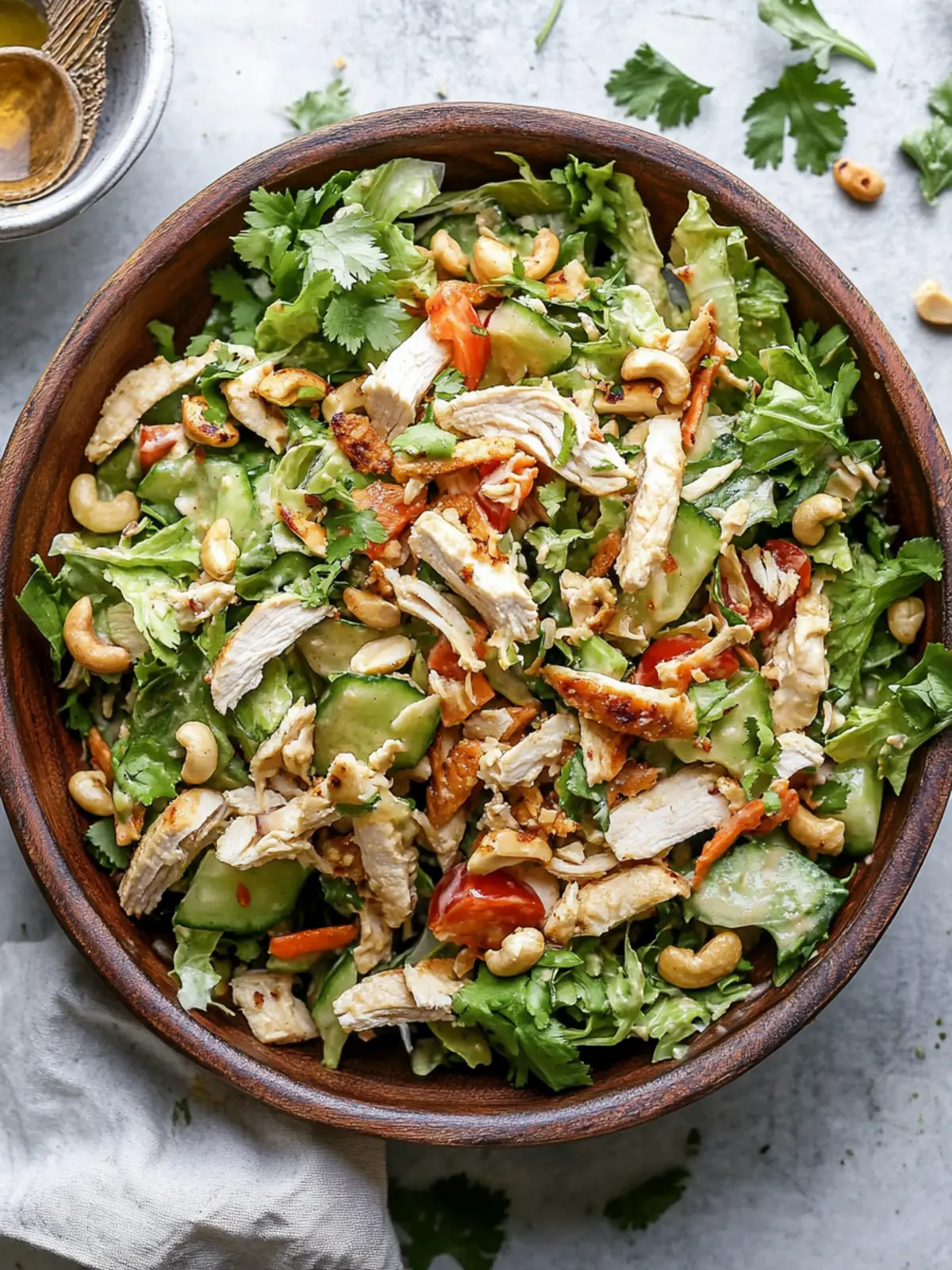 Chicken Cashew Crunch Salad: Quick 20-Minute Freshness Boost 5 Chicken Cashew Crunch Salad
