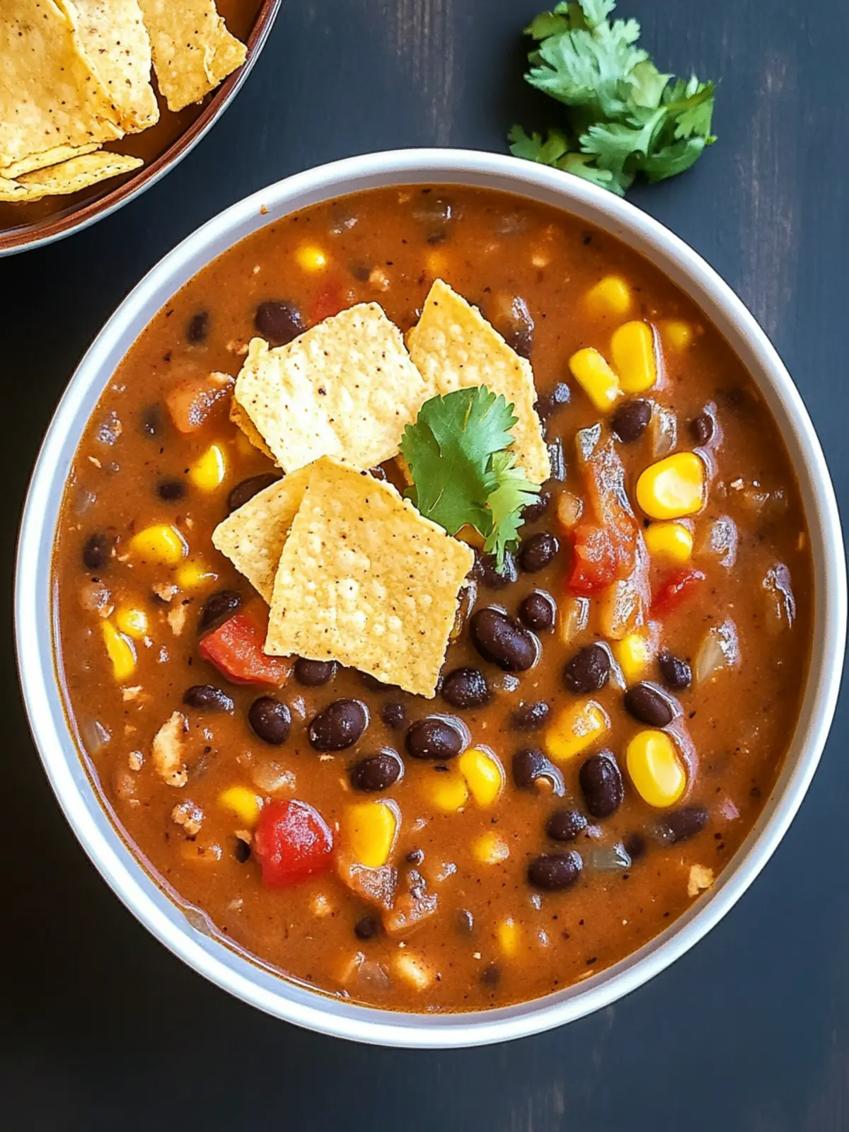 Savor the Warmth of Homemade Black Bean Enchilada Soup 3 Black Bean Enchilada Soup