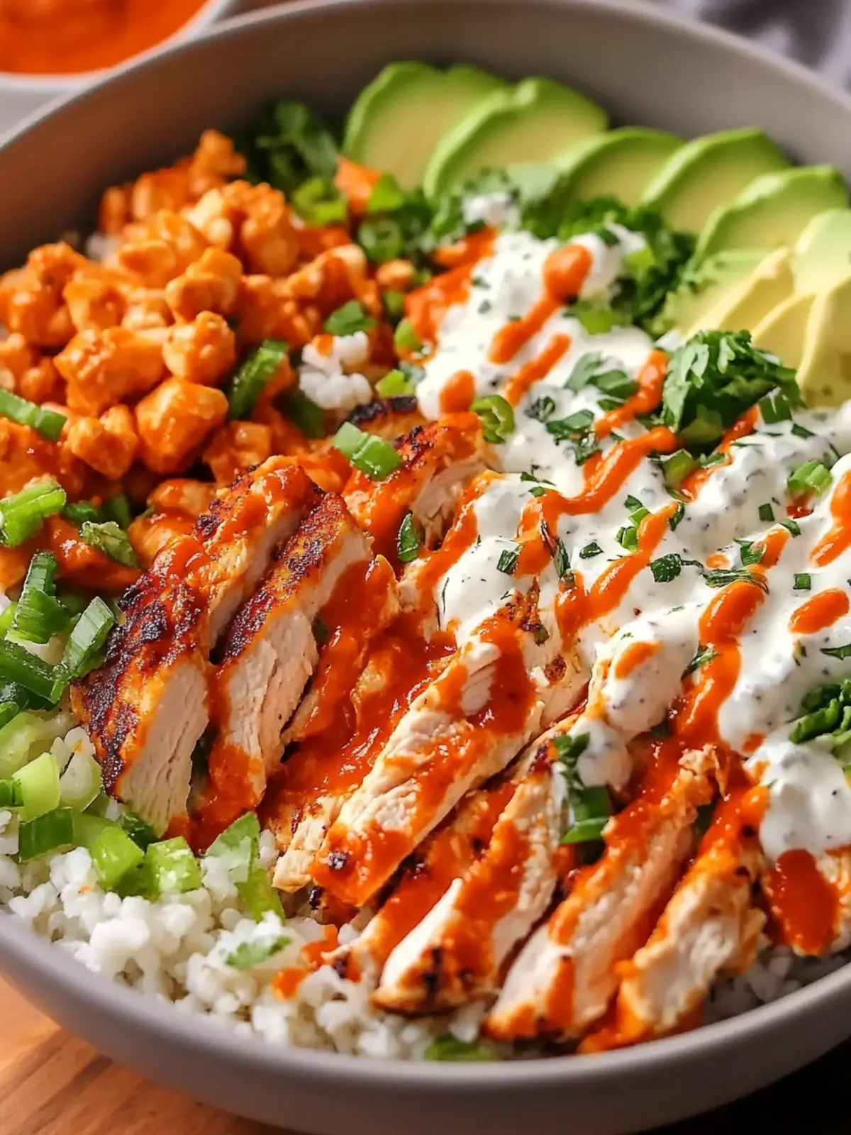 Buffalo Chicken Protein Bowl: Flavor-Packed Meal in 25 Minutes 5 Buffalo Chicken Protein Bowl