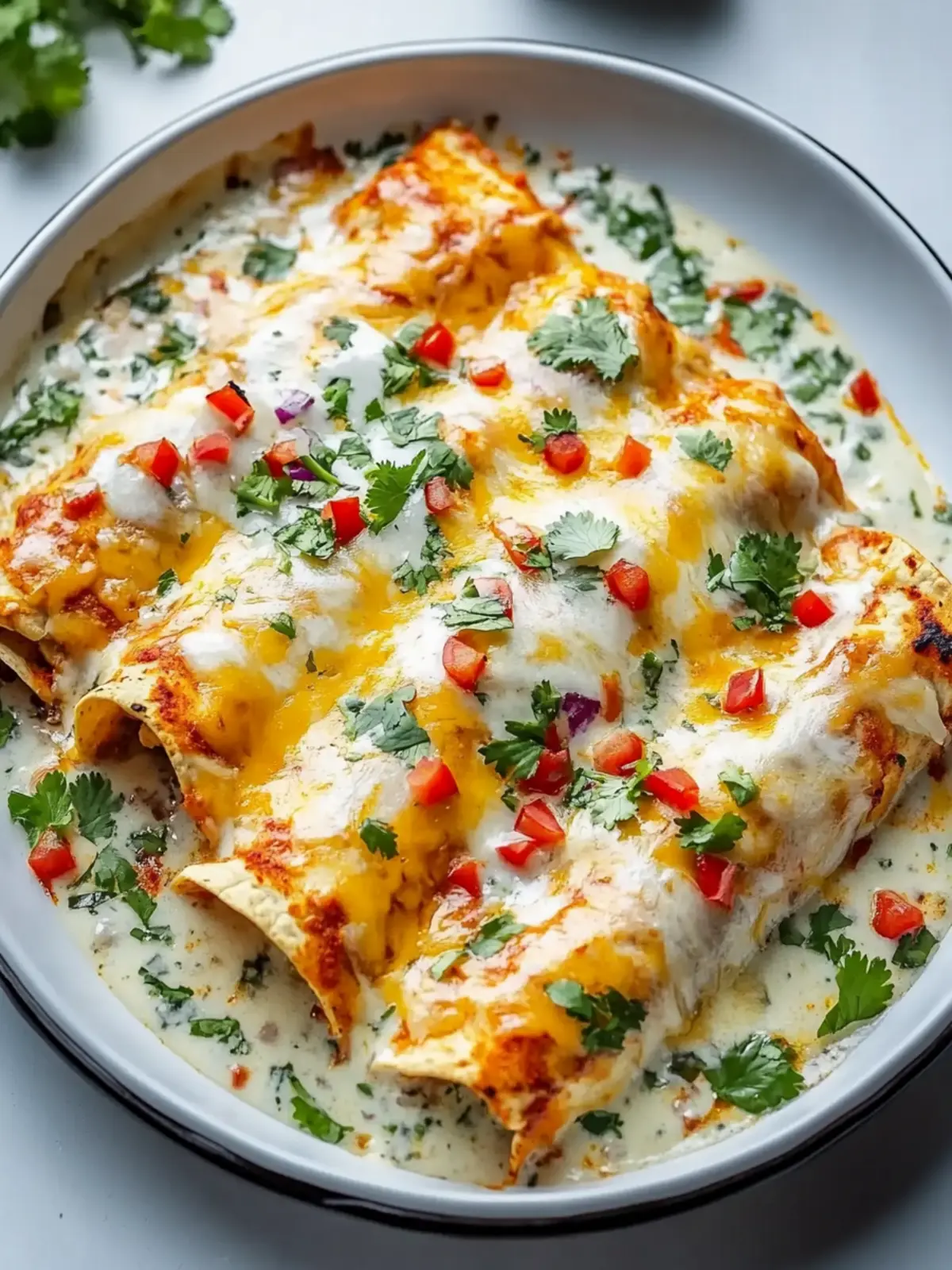 High Protein Chicken Enchiladas for a Flavor-Packed Dinner 5 High Protein Chicken Enchiladas