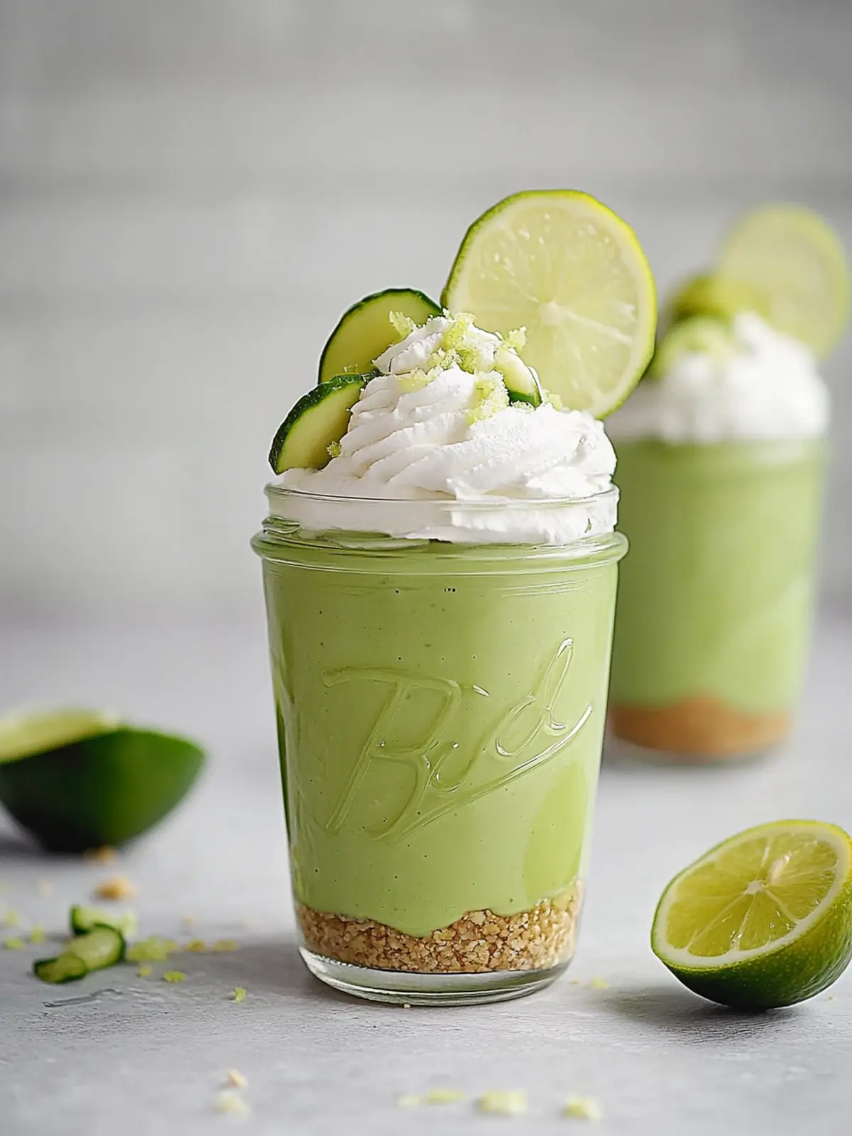 Creamy Avocado Key Lime Pie in a Jar – Guilt-Free Delight! 3 Avocado Key Lime Pie in a Jar