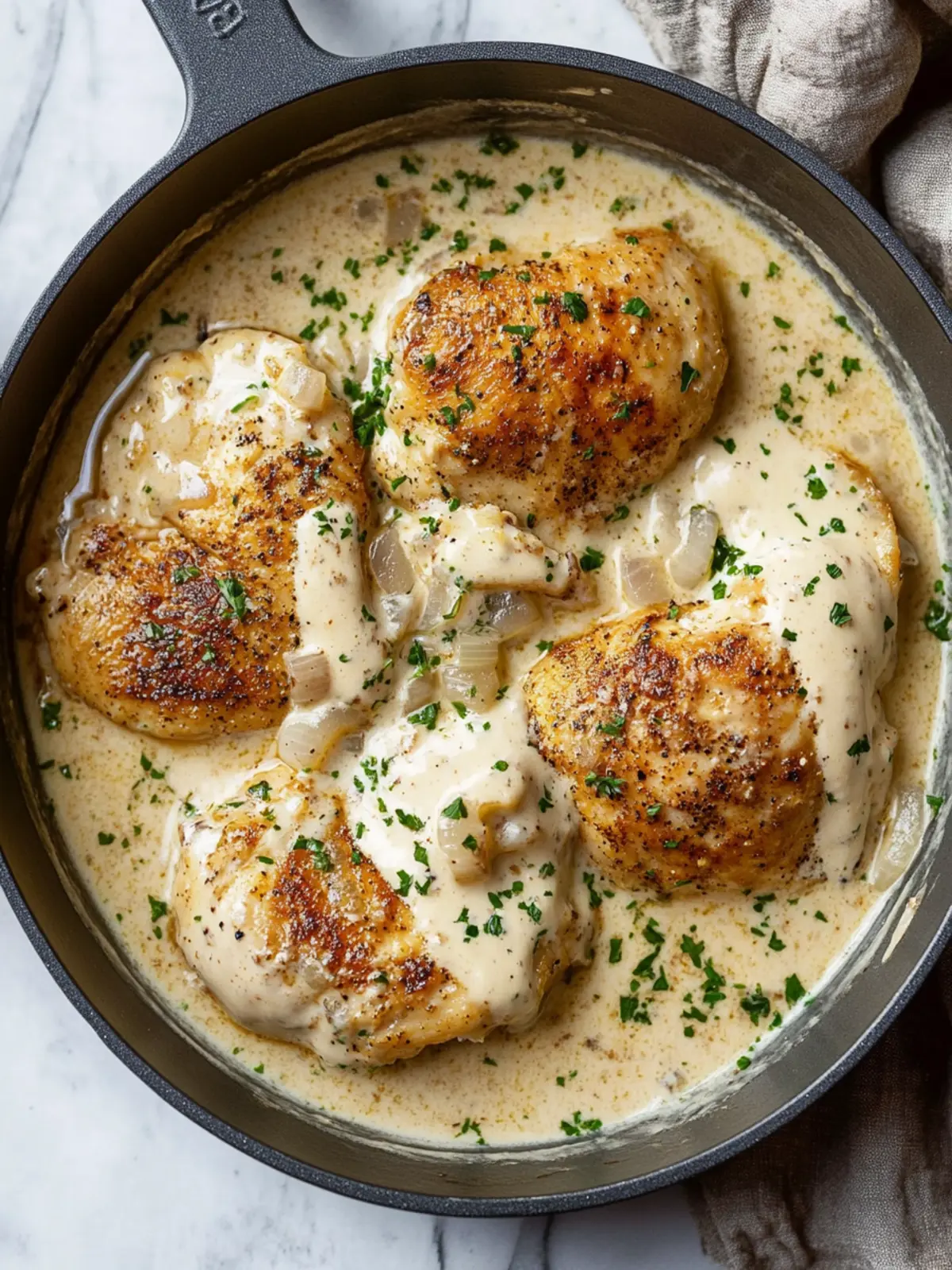 Sour Cream and Onion Chicken in 30 Minutes or Less 3 Sour Cream and Onion Chicken