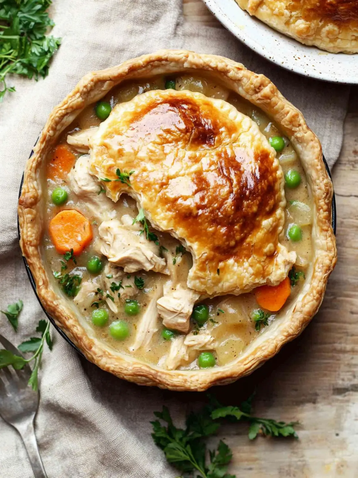 Crustless Chicken Pot Pie Soup: Comfort Food Redefined 2 Chicken Pot Pie