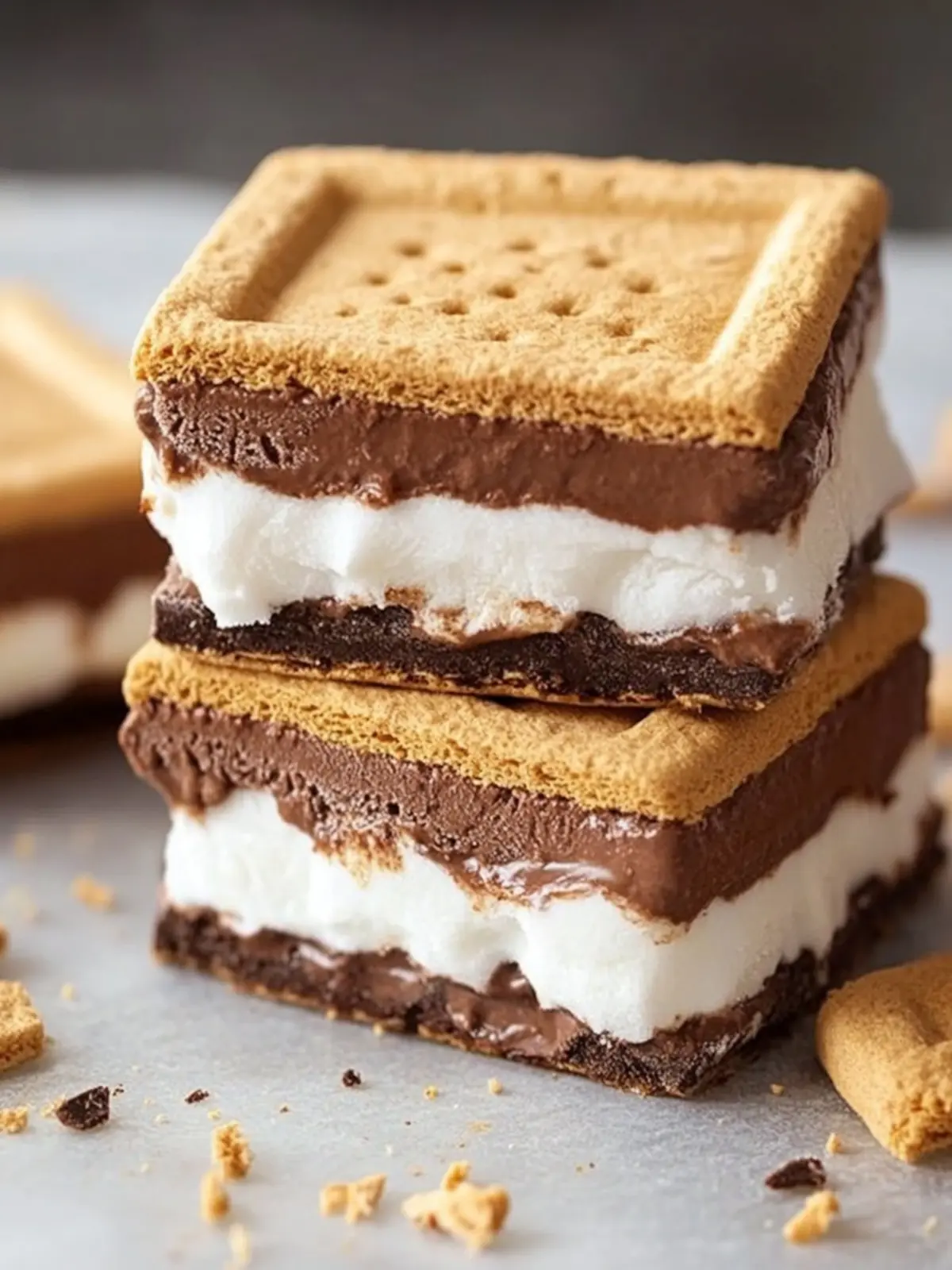 Irresistible Frozen S’mores Bars for Ultimate Summer Bliss 2 Frozen S’mores
