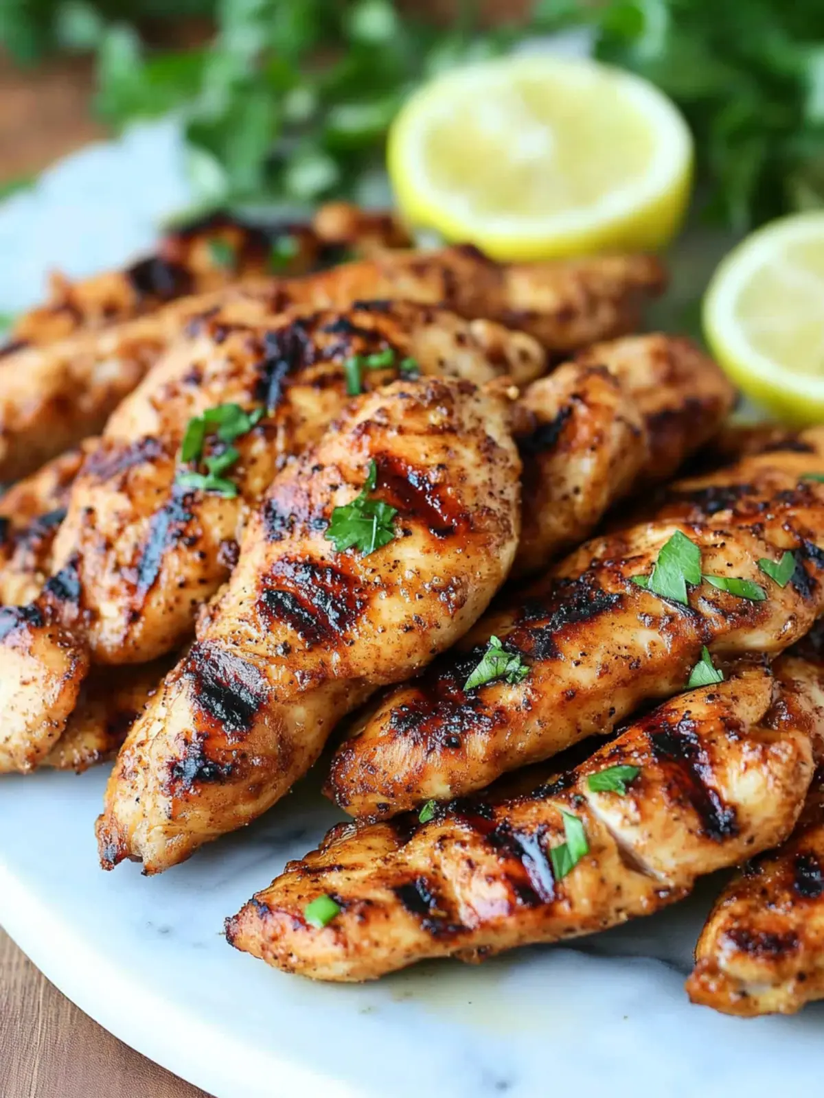 Savor Juicy Grilled Chicken Tenderloins in Just 4 Minutes 5 Grilled Chicken Tenderloins