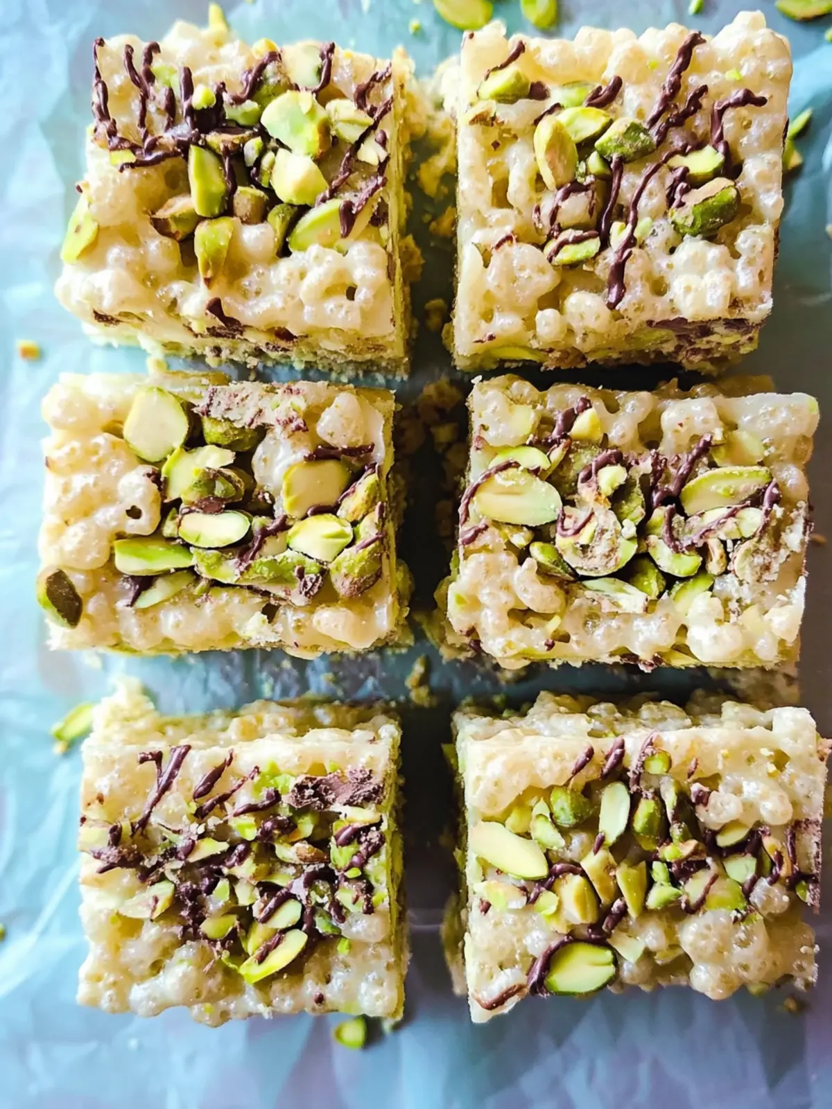 Pistachio and White Chocolate Rice Krispies Treats You’ll Love 3 Pistachio and White Chocolate Rice Krispies Treats