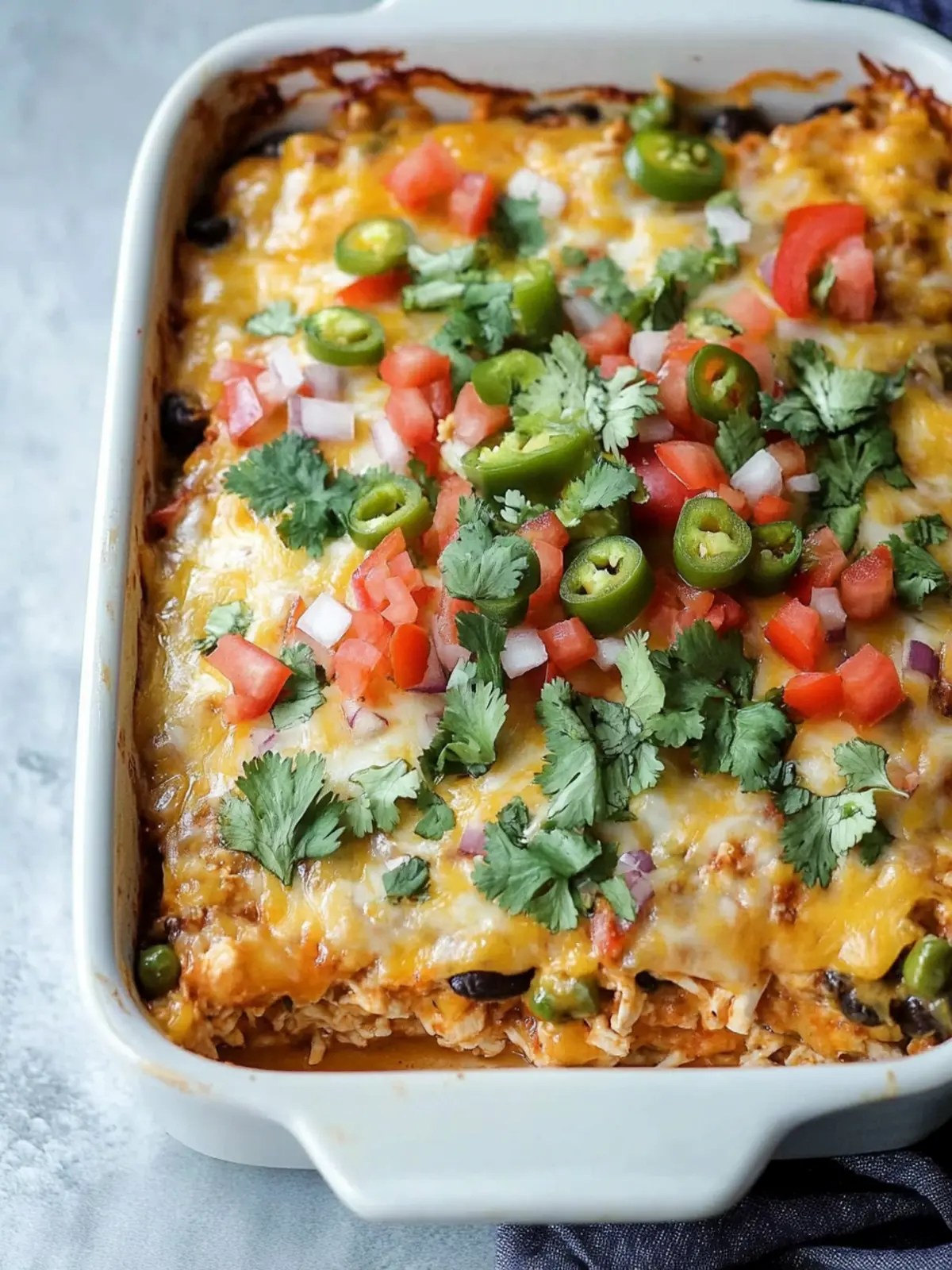 Chicken Burrito Casserole for Cozy Family Dinners 2 Chicken Burrito Casserole