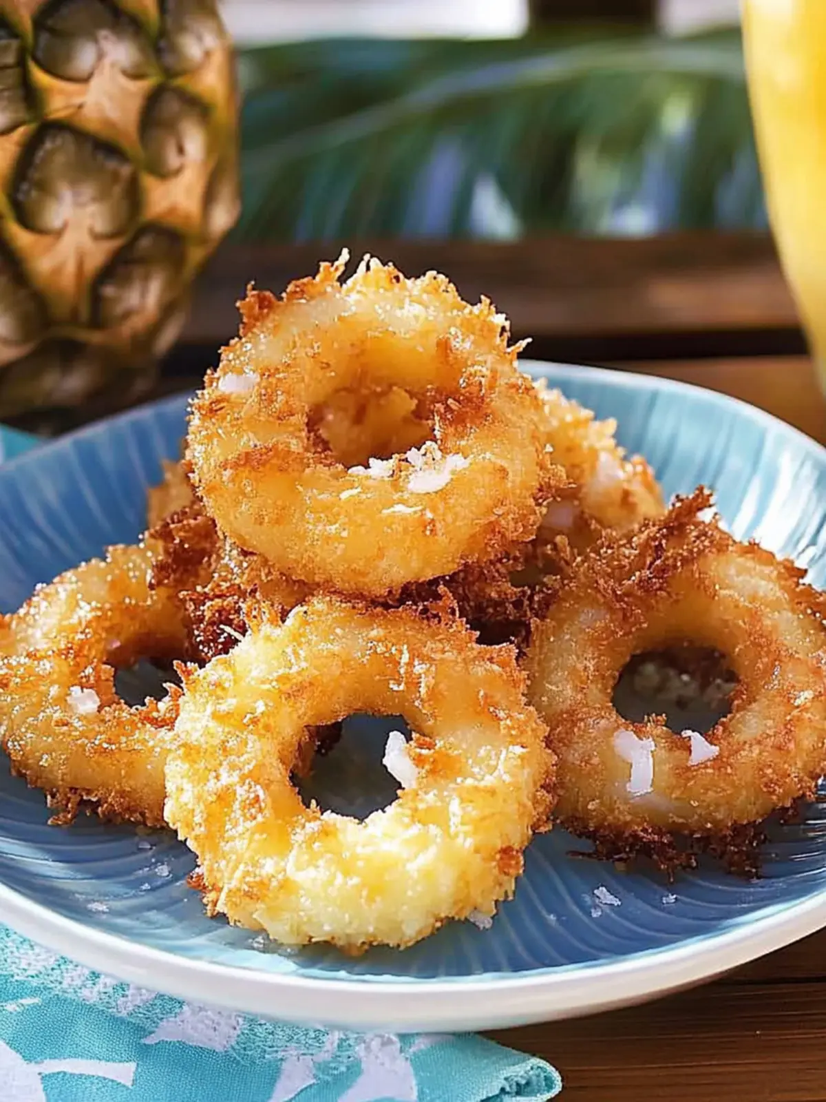 Fried Piña Colada Rings: Your New Tropical Dessert Obsession 4 Fried Piña Colada Rings