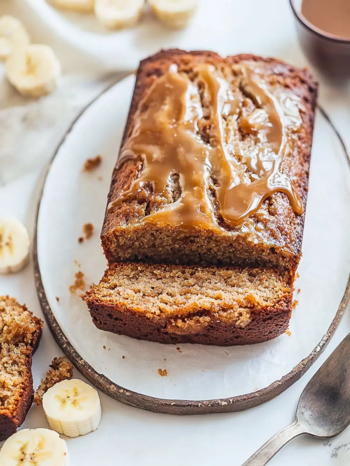 Indulge in Caramel Macchiato Banana Bread Bliss Today 4 Caramel Macchiato Banana Bread