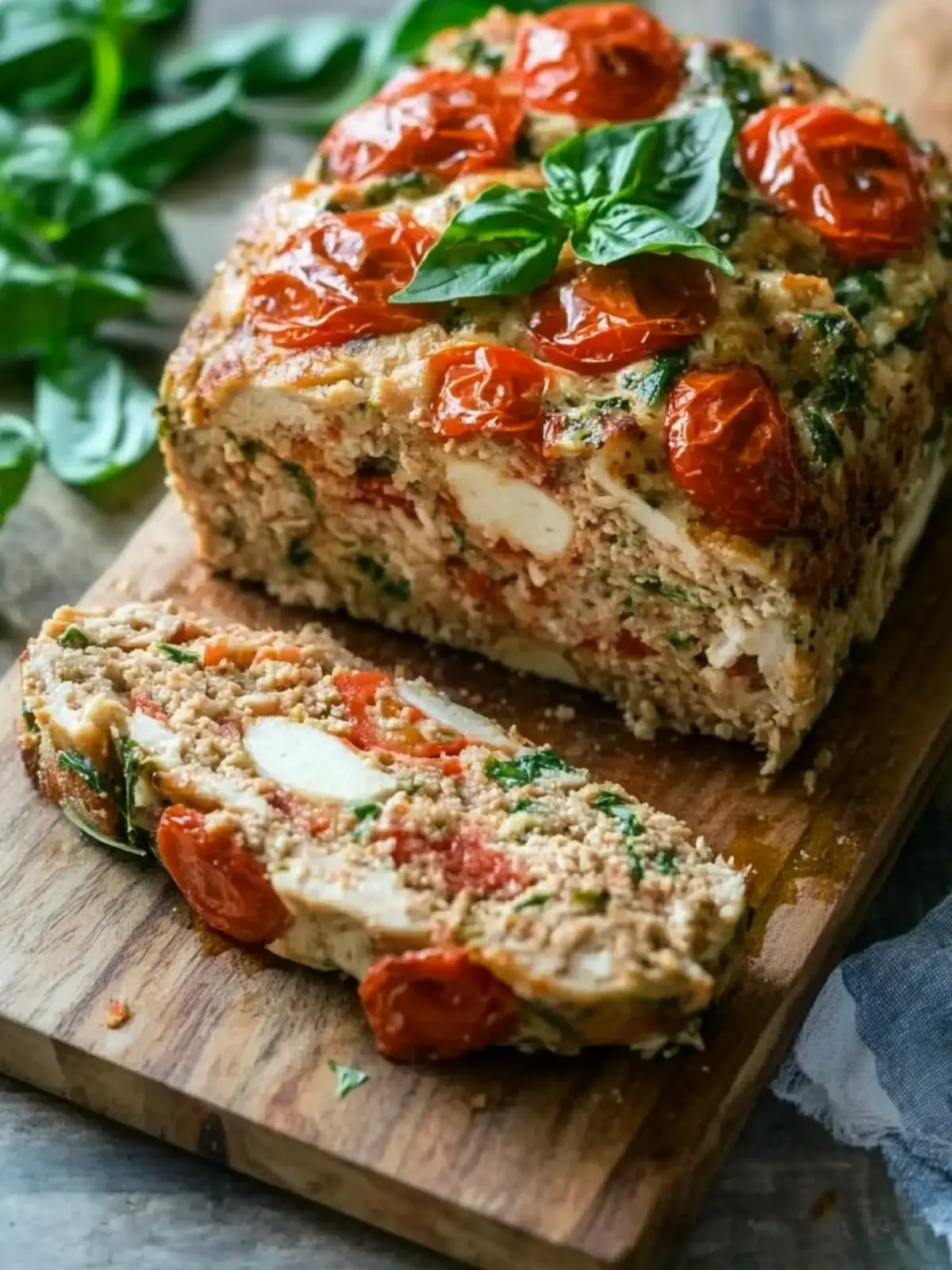 Caprese Chicken Meatloaf: A Flavorful Twist on Comfort Food 5 Caprese Chicken Meatloaf
