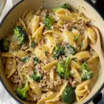 One Pot Lemon Ricotta Ground Turkey Pasta with Broccoli Delight 10 One Pot Lemon Ricotta Ground Turkey Pasta with Broccoli