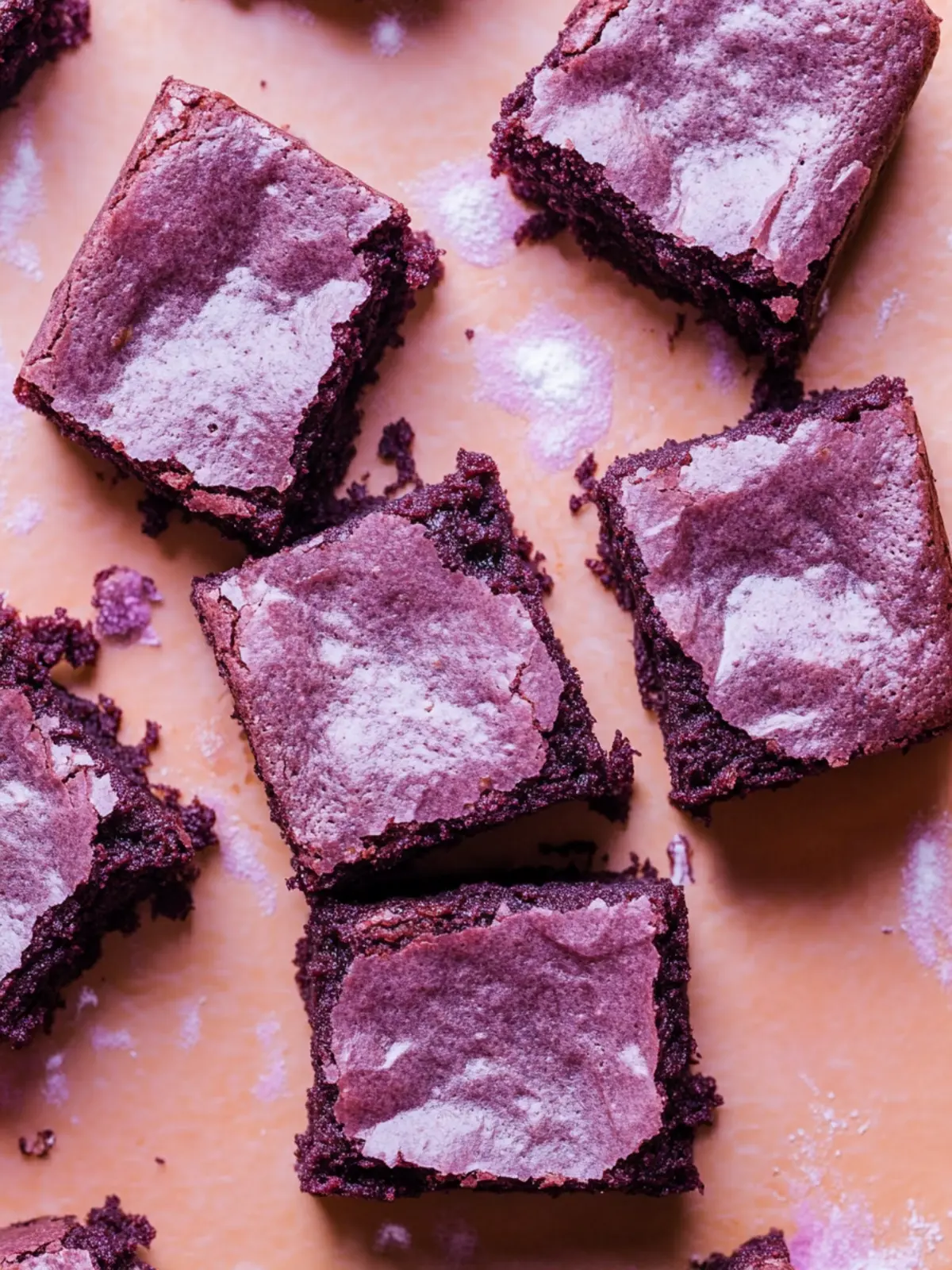 Irresistible Ube Brownies That Are Gooey and Gluten-Free 2 Ube Brownies