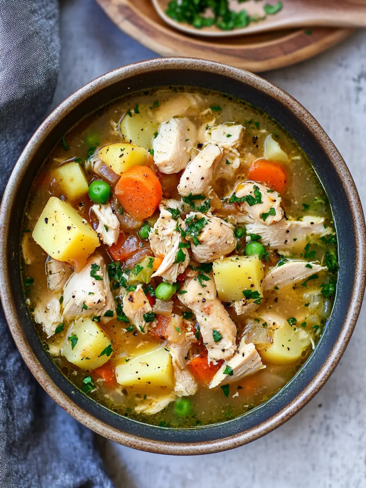 Instant Pot Chicken & Potatoes Stew for Cozy Nights In 4 Instant Pot Chicken & Potatoes Stew