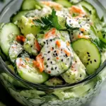 California Roll Cucumber Salad that's Budget-Friendly and Fresh 9 California Roll Cucumber Salad